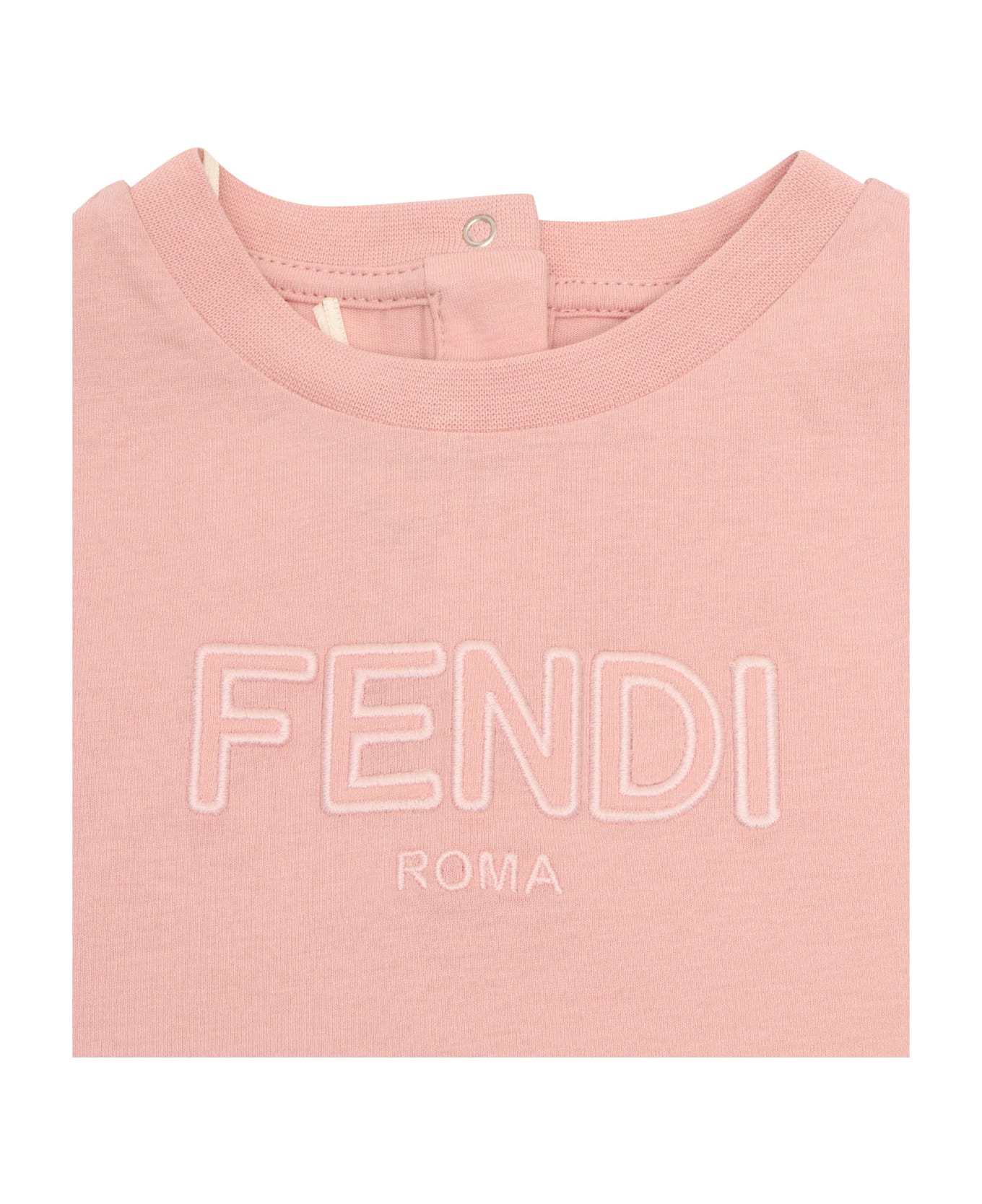 Fendi Jersey T-shirt - PINK