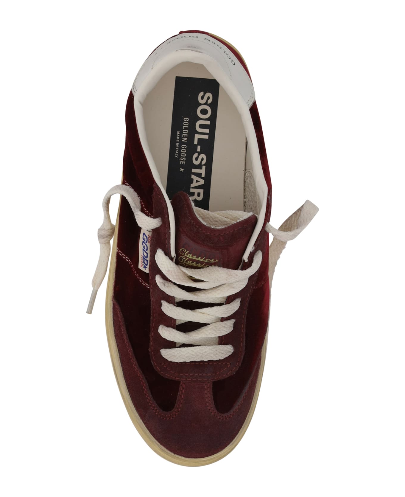 Golden Goose Soul-star Sneakers - Bordeaux/milk