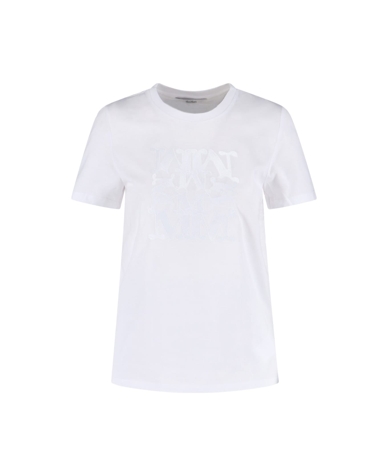 Max Mara Logo T-shirt - BIANCO