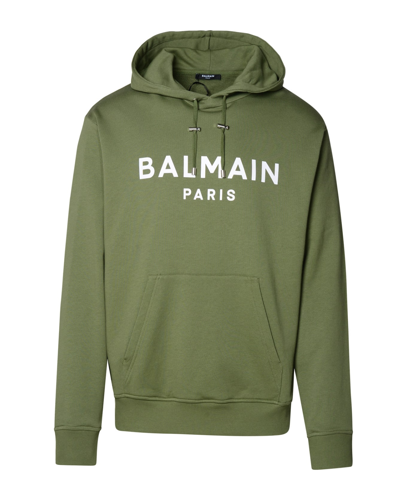 Balmain Cotton Sweatshirt - Green