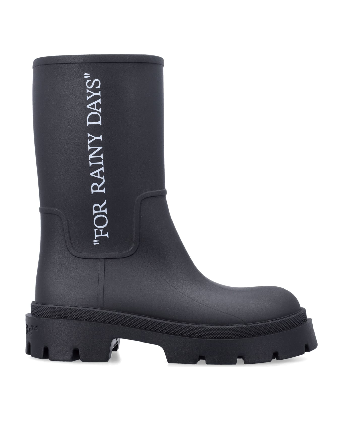 Off-White 'rainy Days' Re-boots - BLACK