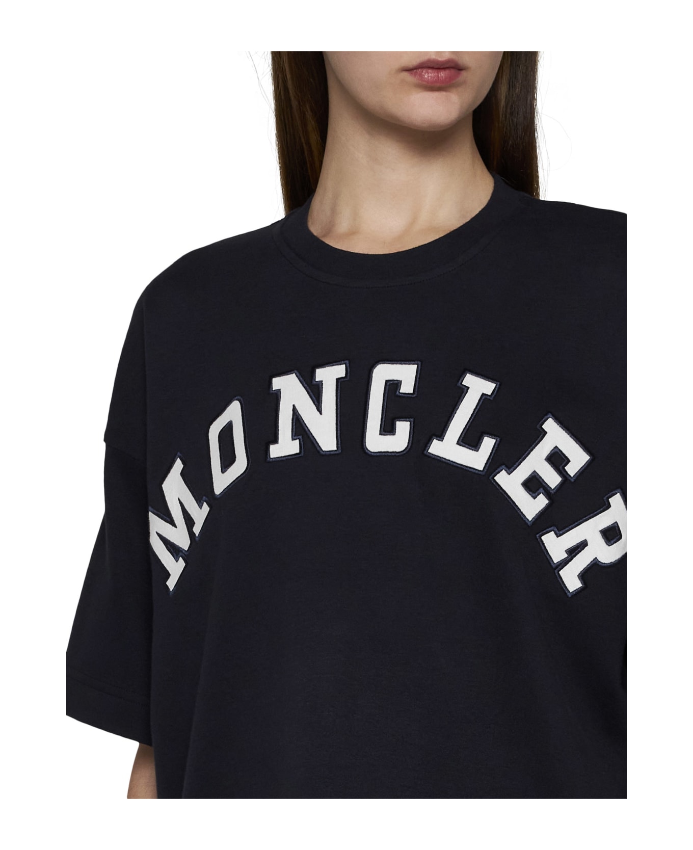 Moncler T-Shirt - Blu