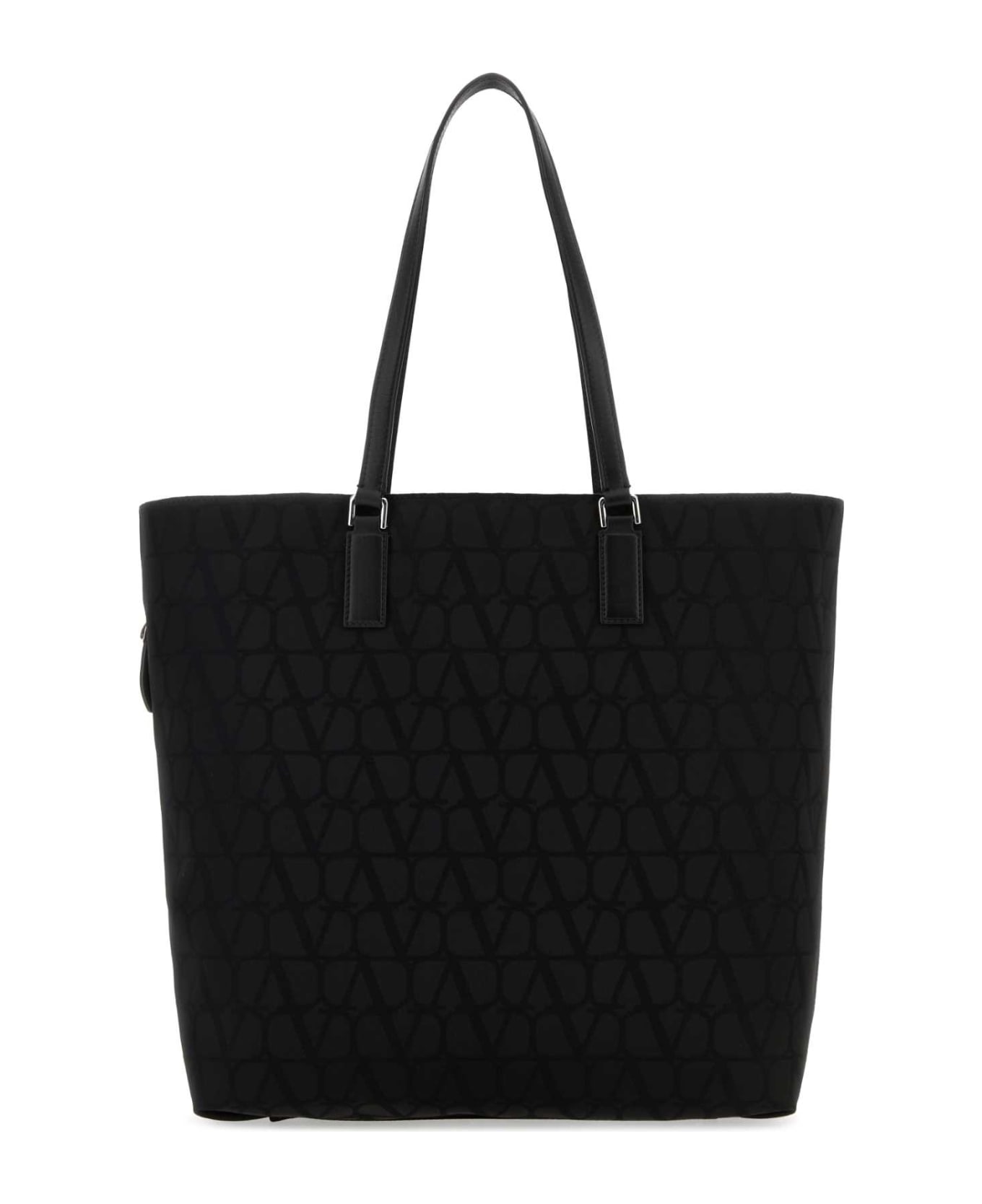 Valentino Garavani Tolie Iconographe Shopping Bag - NERO