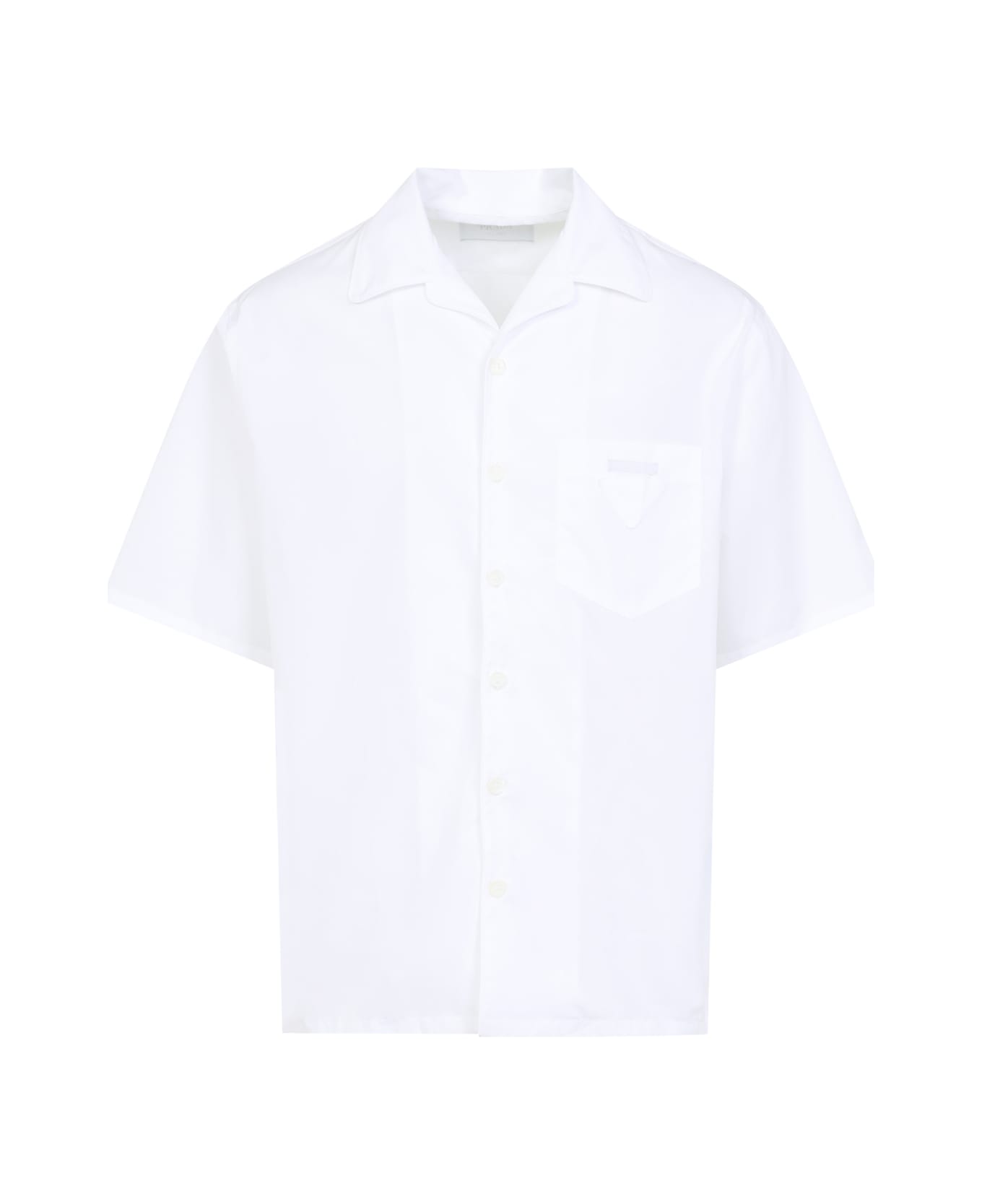 Prada Ss Shirt - Bianco