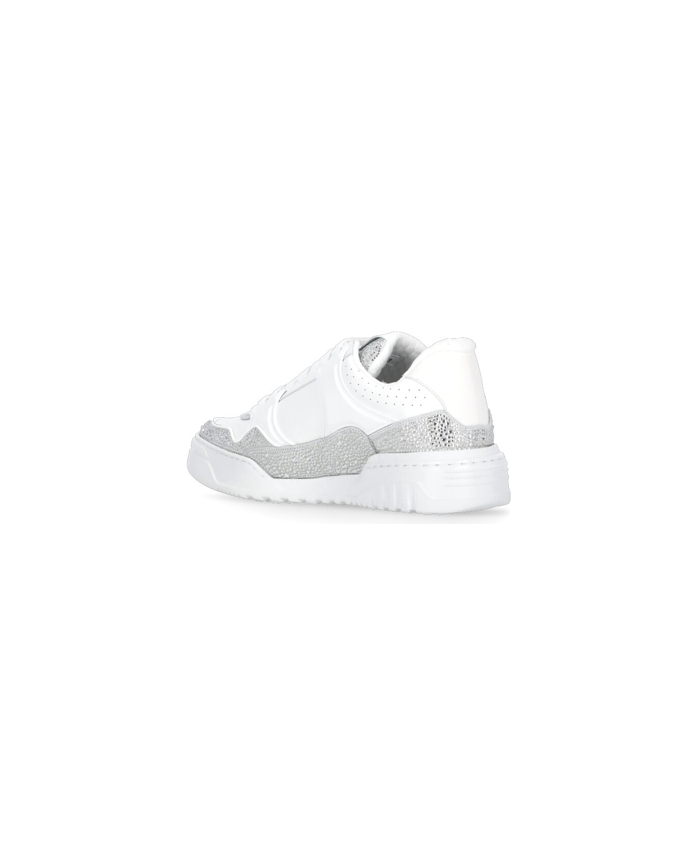 Philipp Plein Moon Walker Sneakers - White