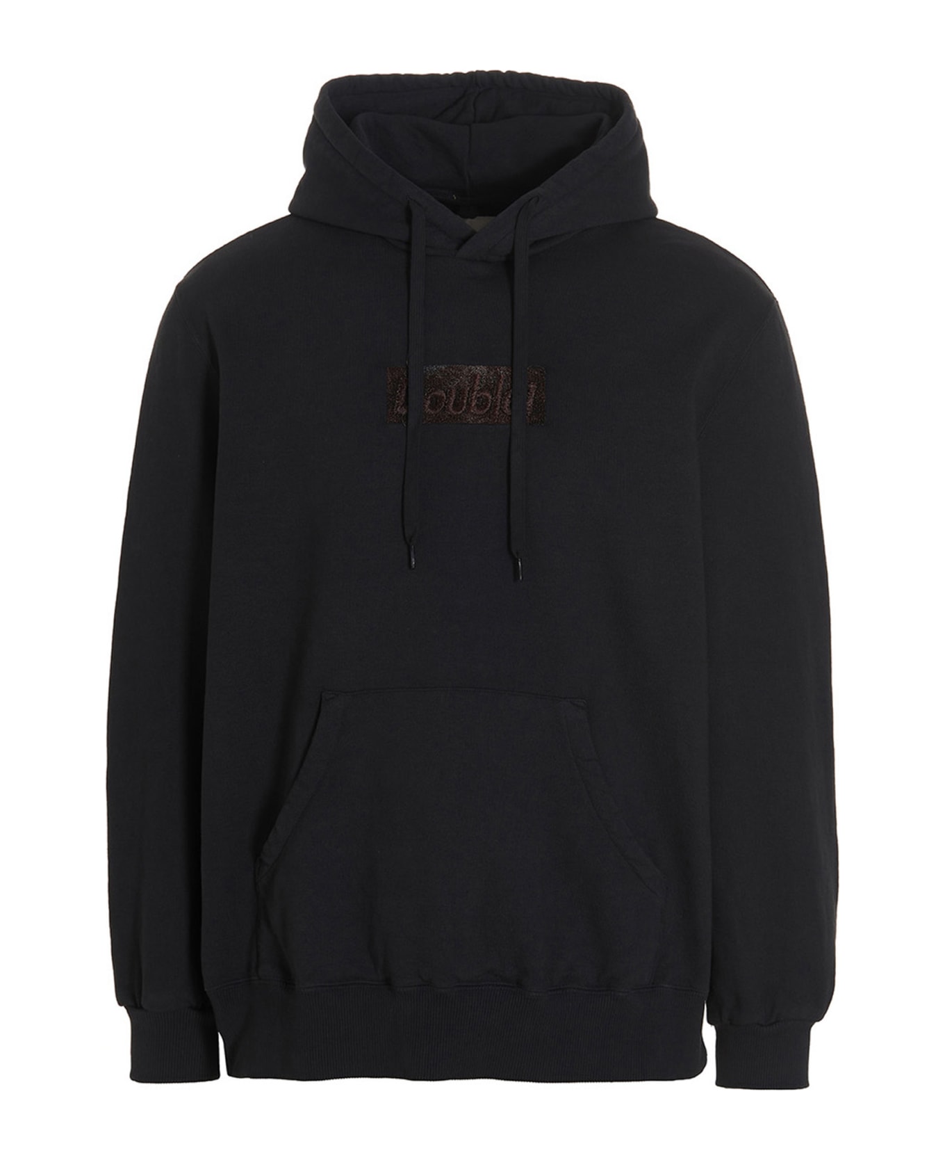 doublet 'polyurethane Embroidery' Hoodie - Black  