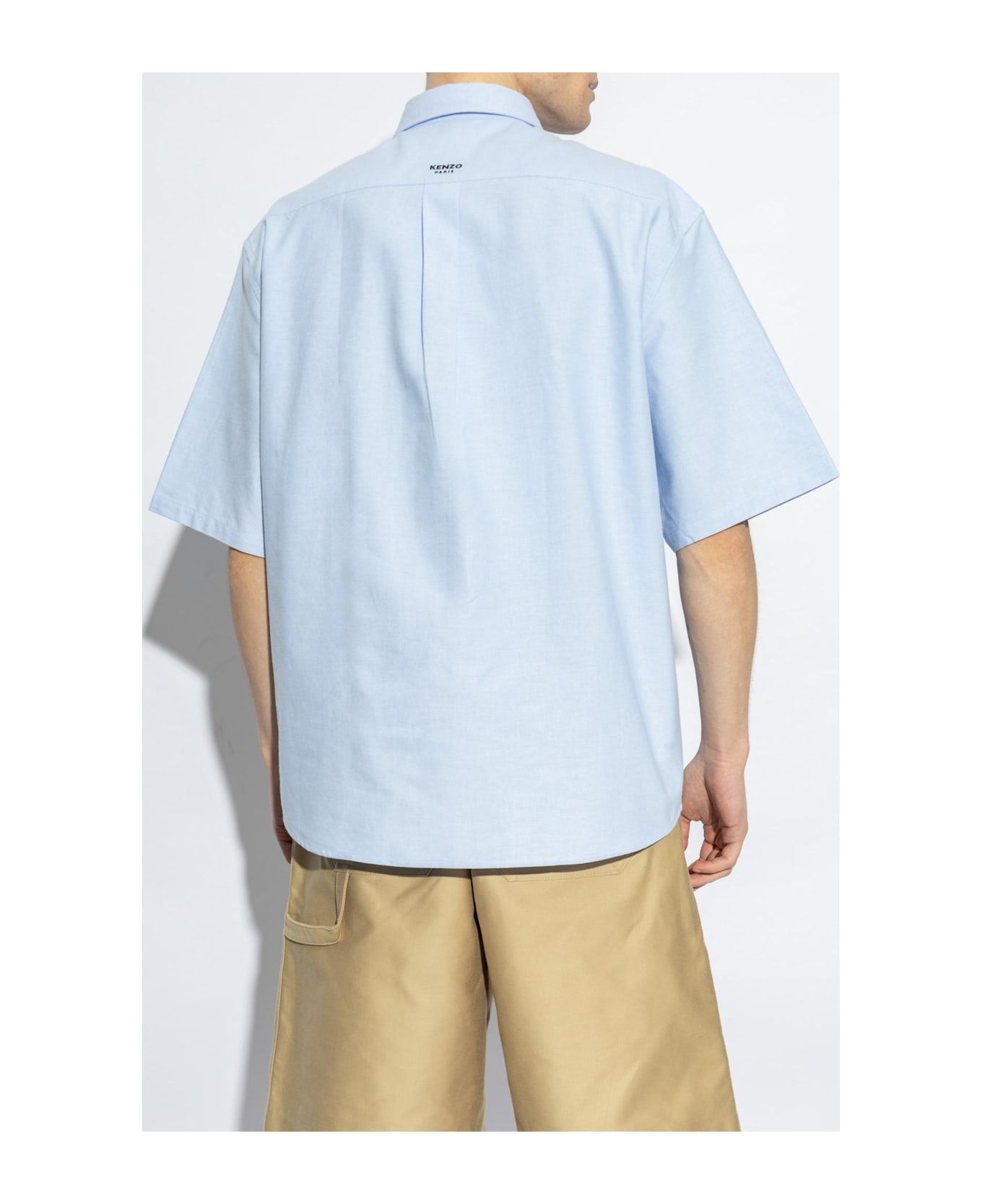 Kenzo Short Sleeve Shirt - Azzurro