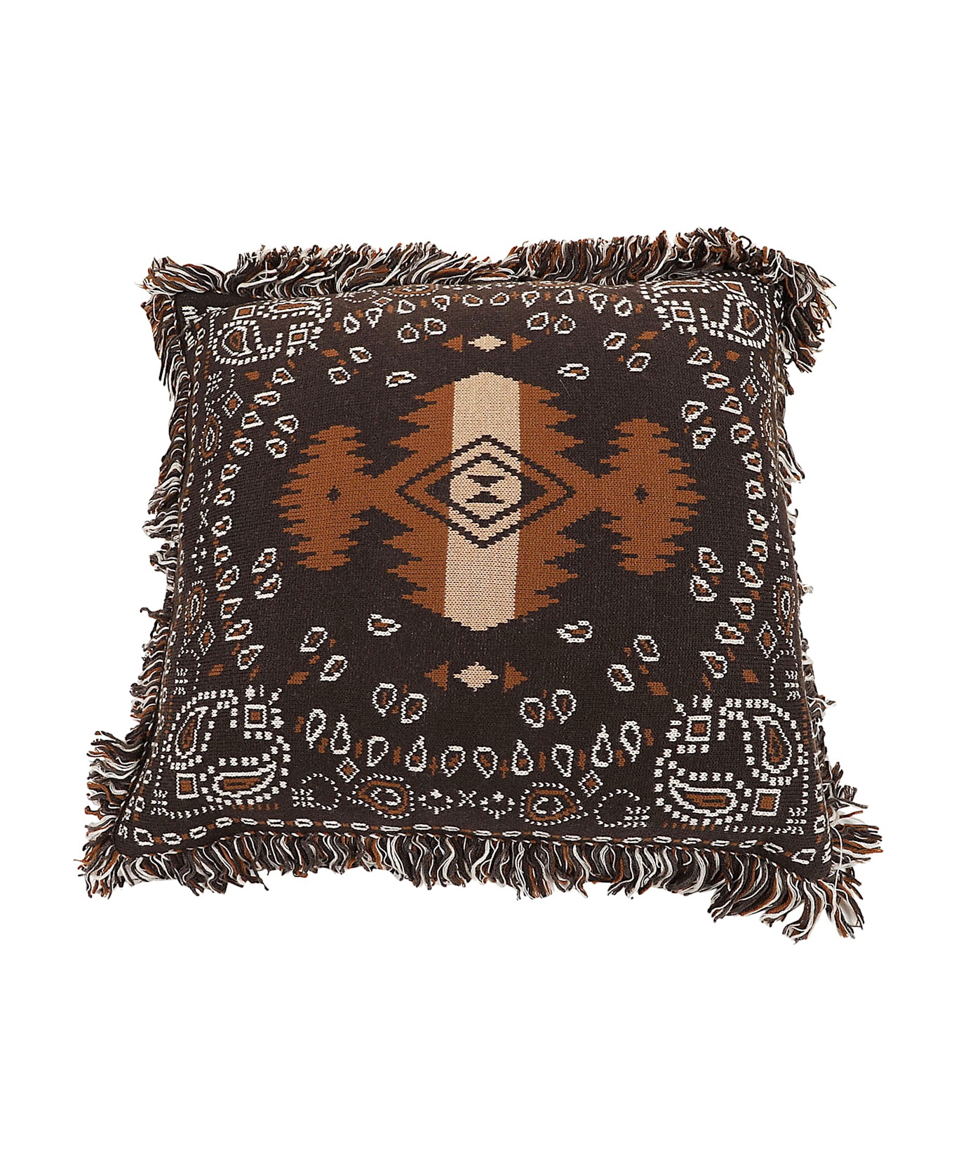 Alanui Ibrido Pillow - Coffee Dakar