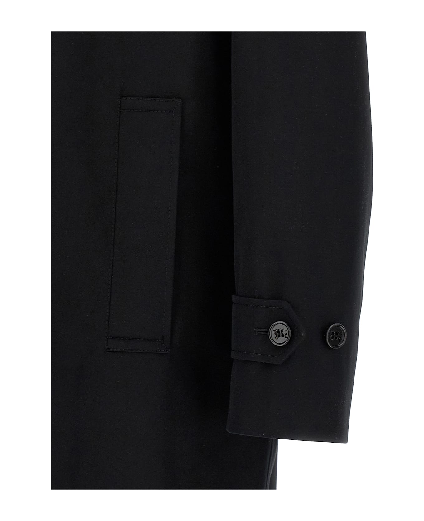 Burberry Medium Car Coat - Black  