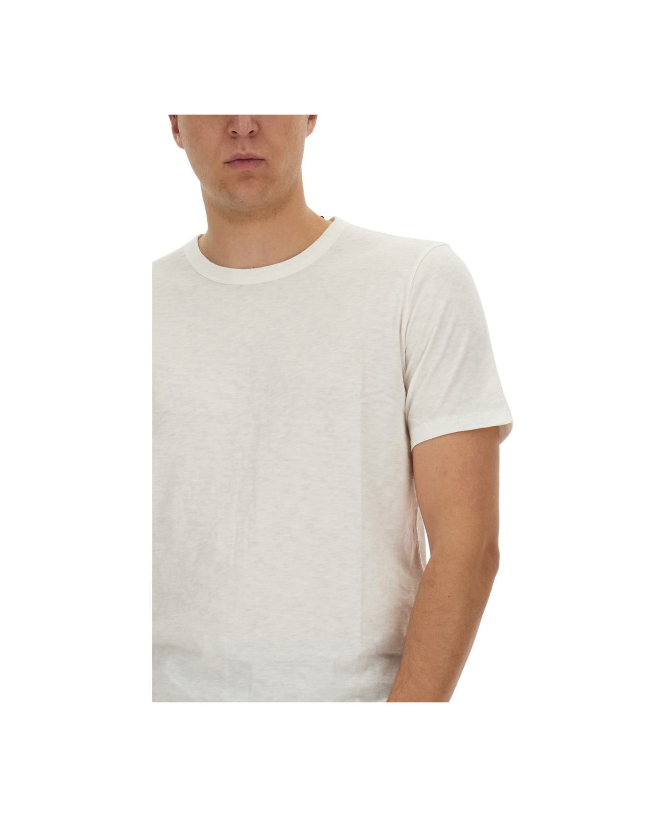 Theory Cotton T-shirt - WHITE
