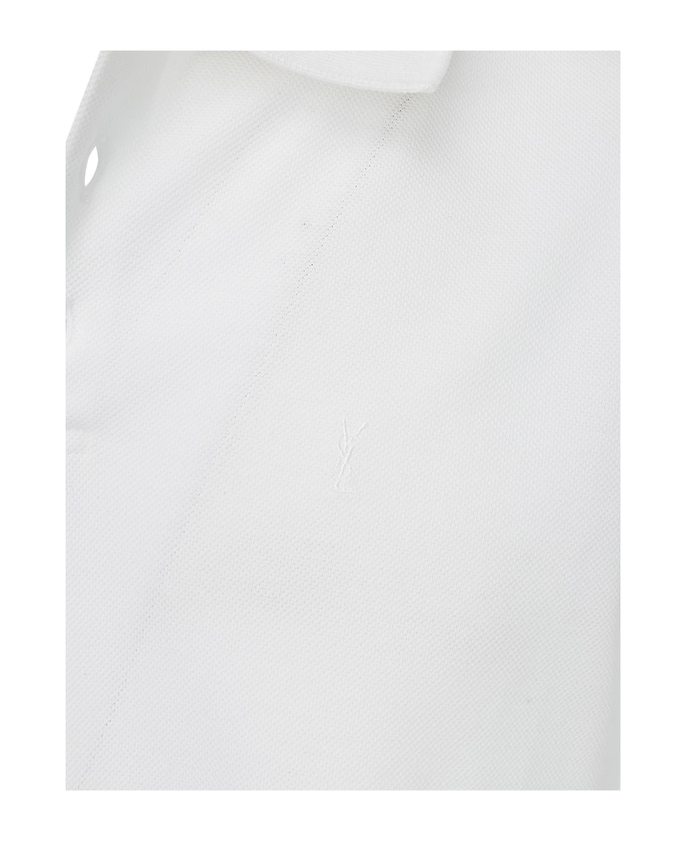 Saint Laurent Polo Shirt - Bianco