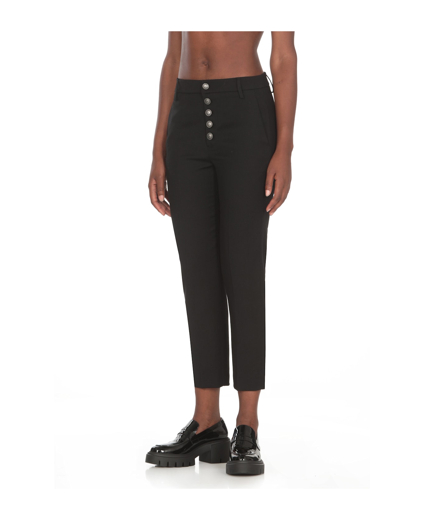 Dondup Nima Trousers - Black