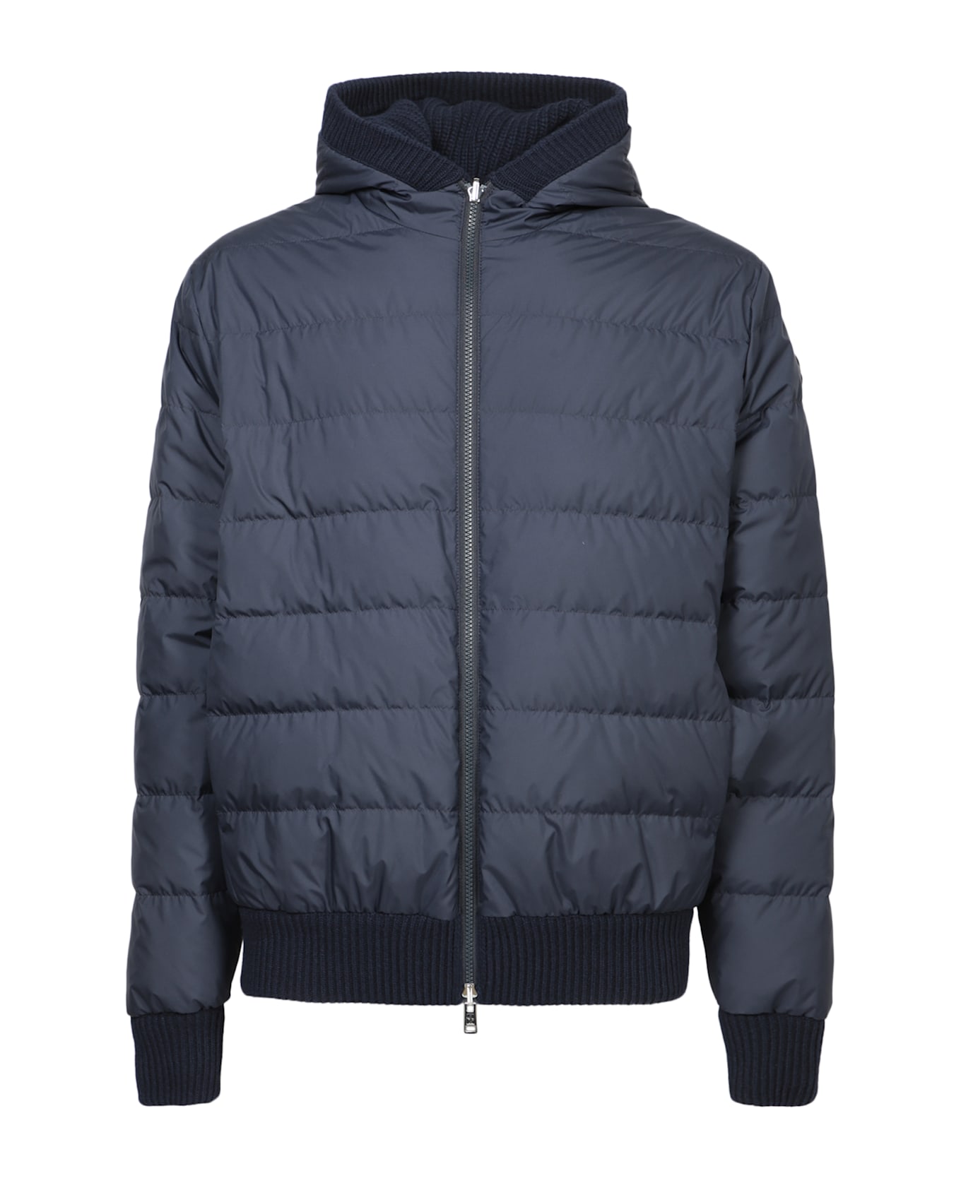 Moncler Blue Cardigan Jacket - Blue