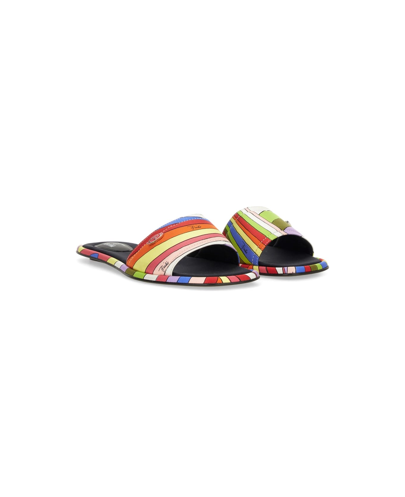 Pucci Slide Sandal - MULTICOLOUR