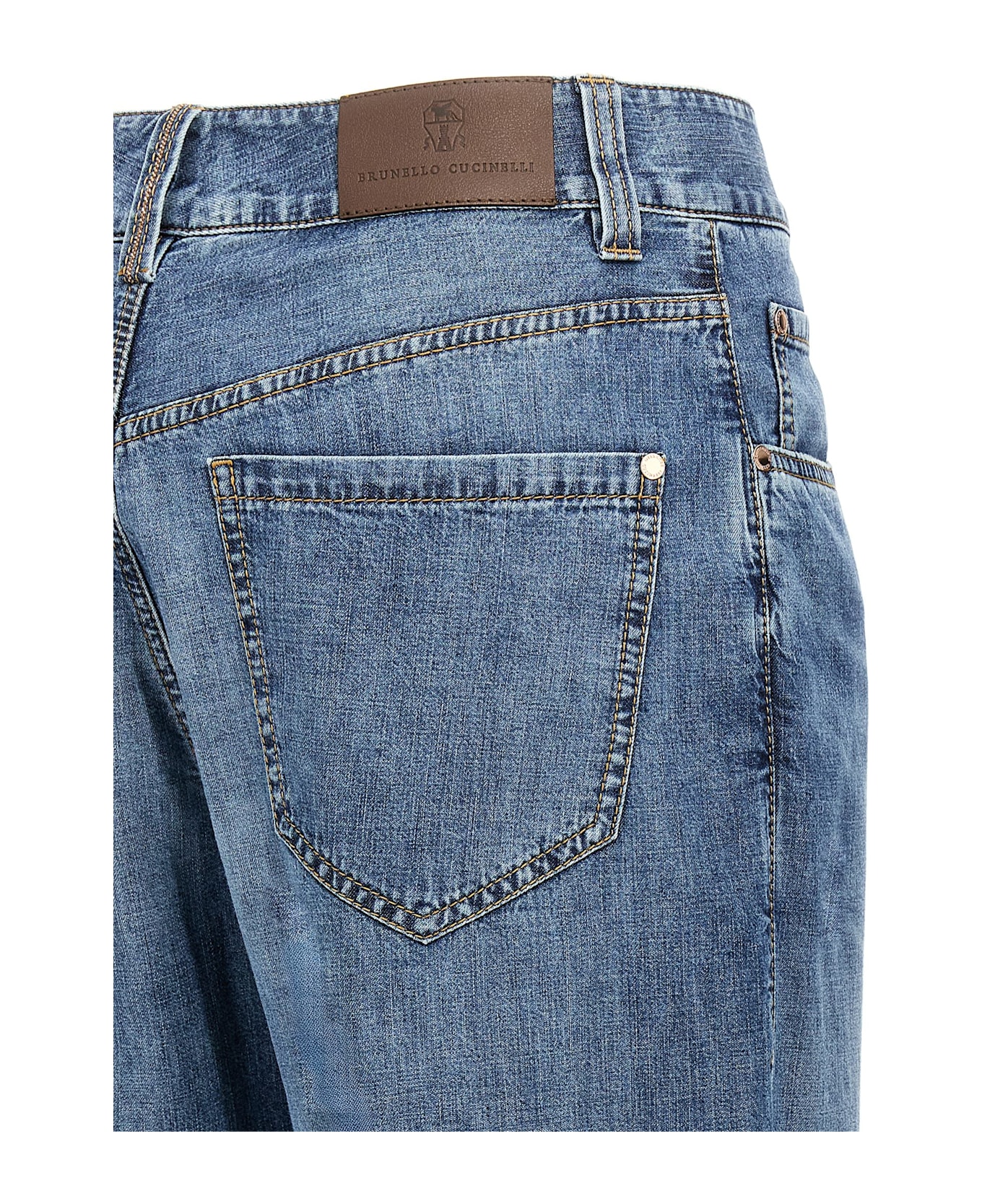 Brunello Cucinelli Straight Jeans - Blue