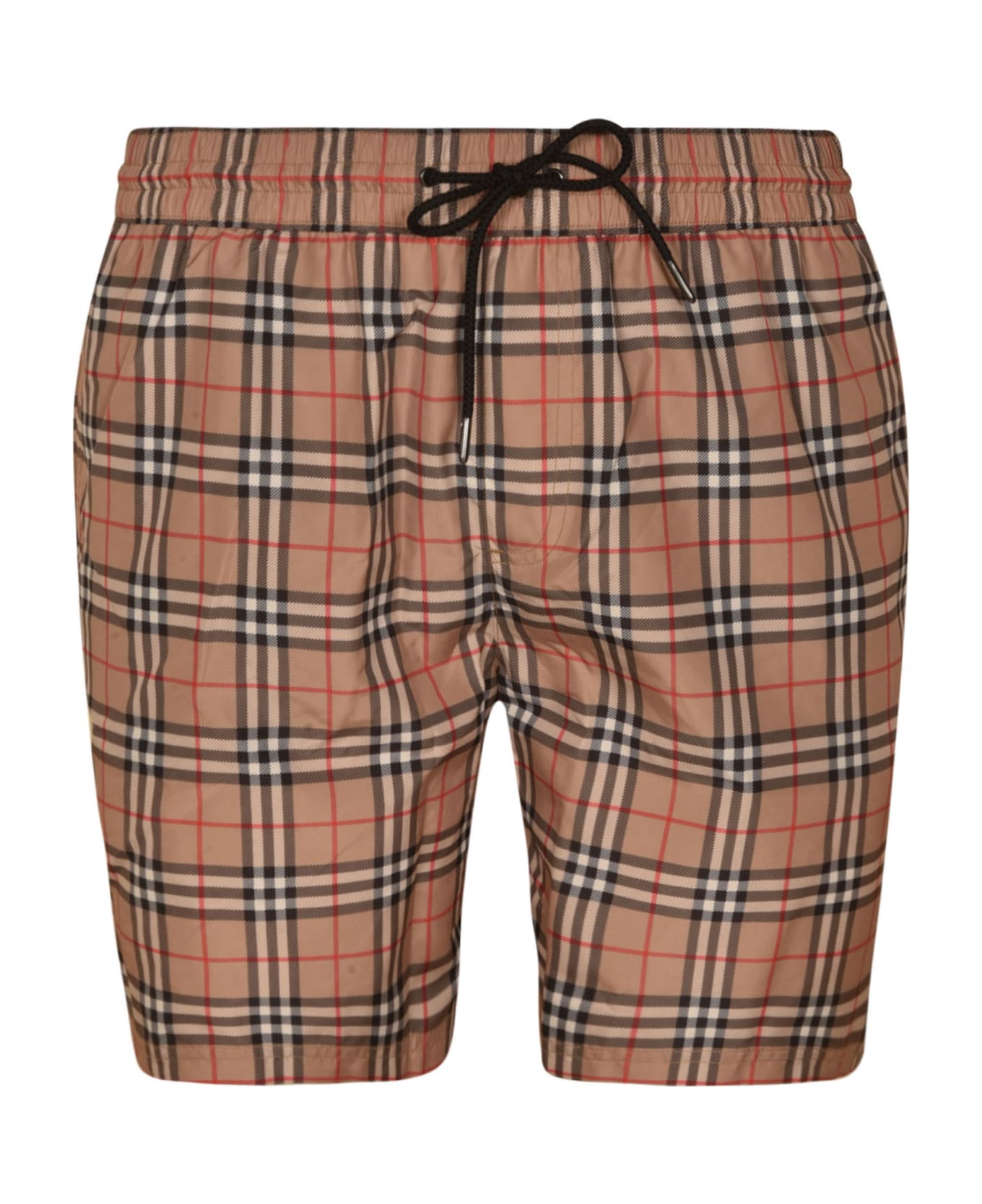 Burberry House Check Drawstring Waist Shorts - Archive Beige Ip Chk