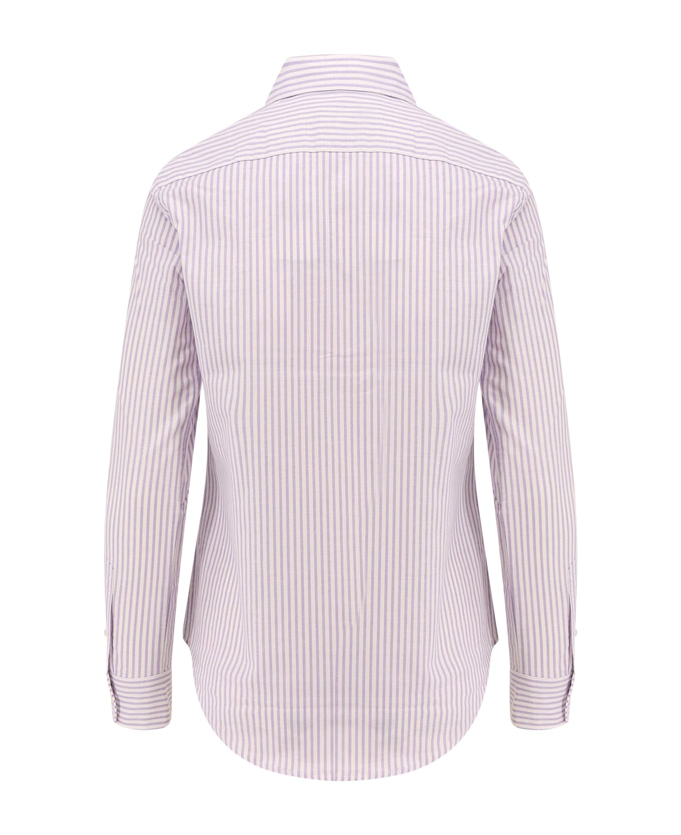 Polo Ralph Lauren Striped Cotton Shirt - Purple