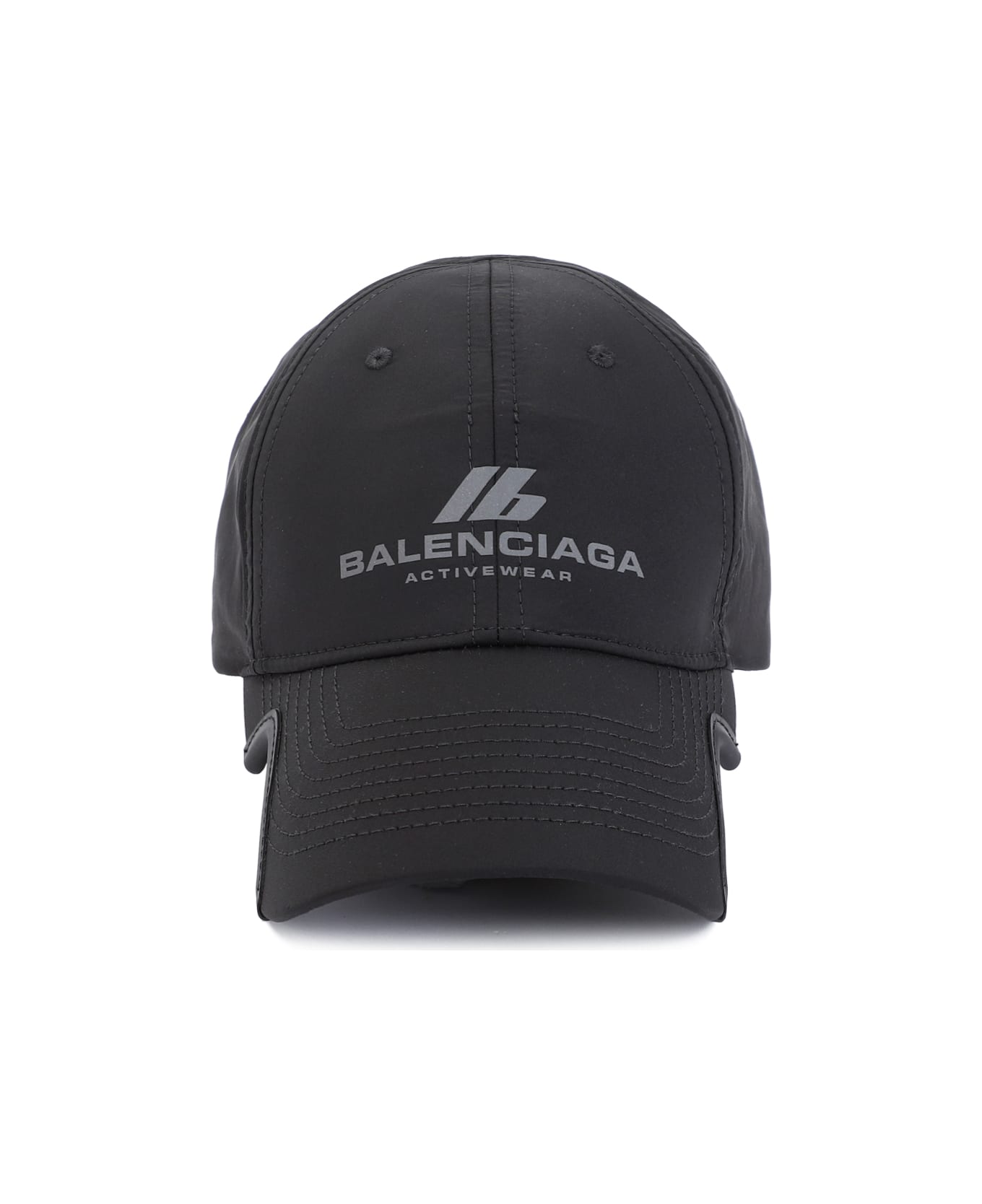 Balenciaga Polyester Cap - Black Reflective