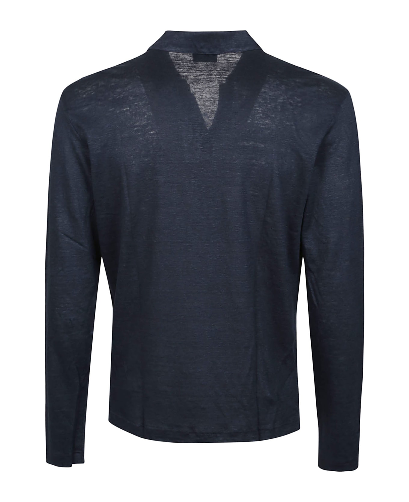 Barba Napoli Short Sleeve Polo Shirt - Blu ポロシャツ