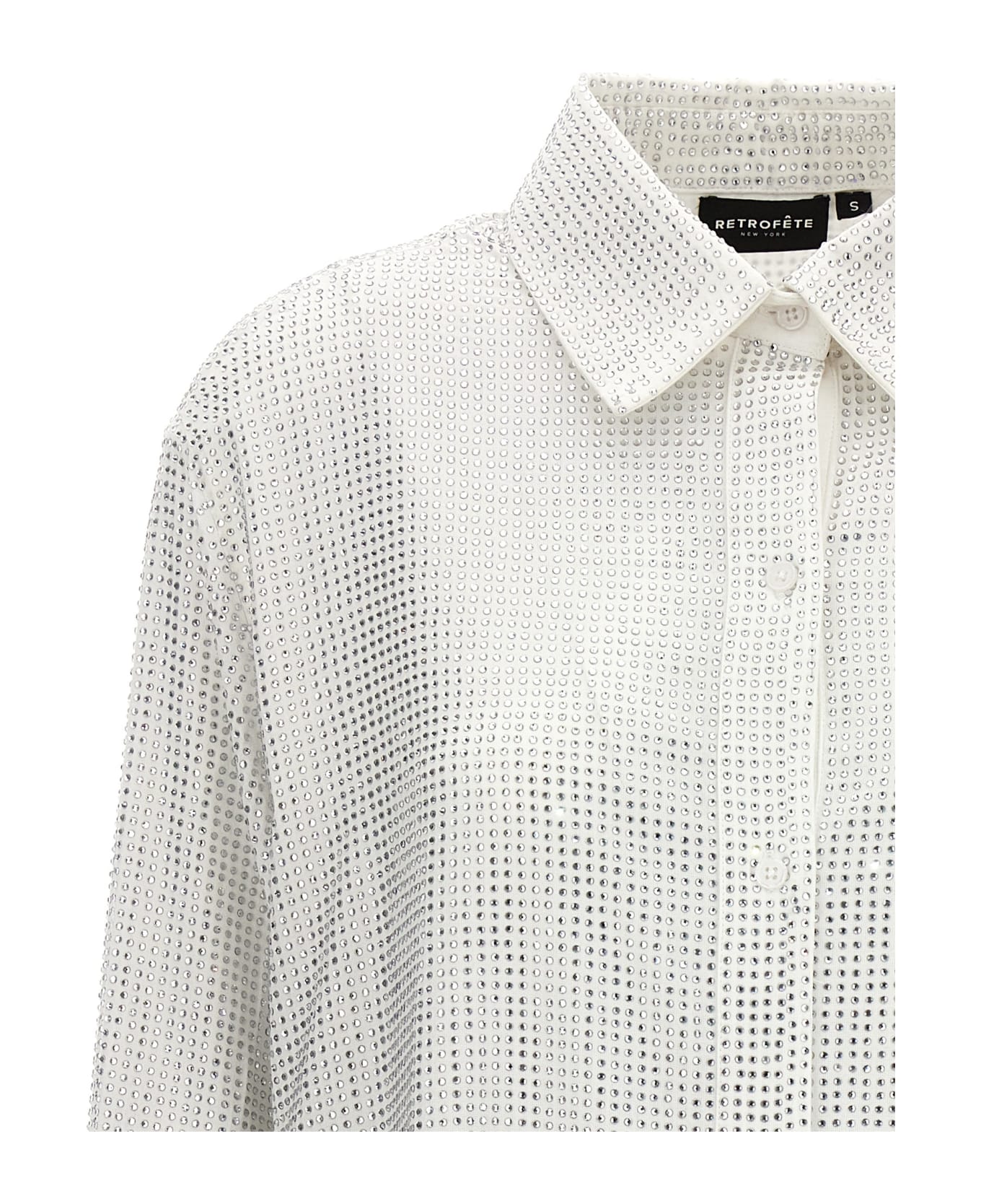retrofete 'maddox' Shirt Dress - White シャツ