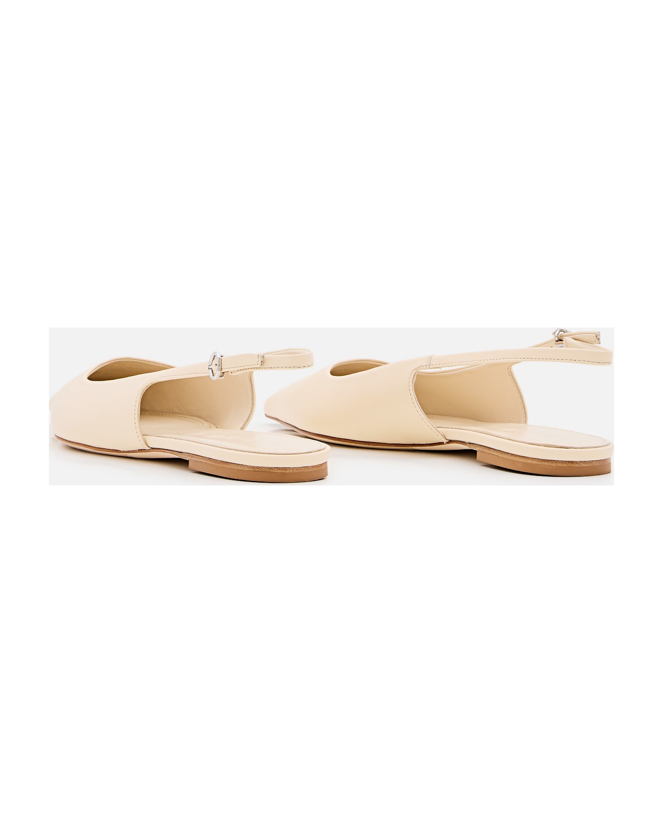 aeyde Fedora Nappa Leather Creamy - Beige