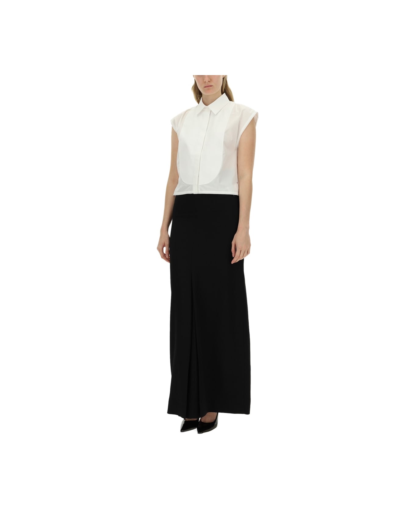Victoria Beckham Cotton Shirt - WHITE