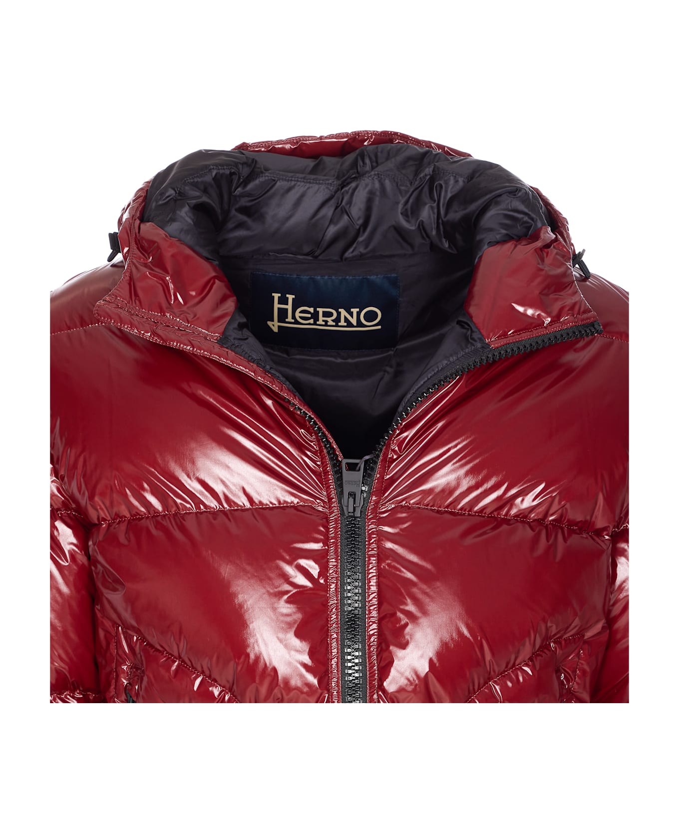 Herno Gloss Bomber - Red