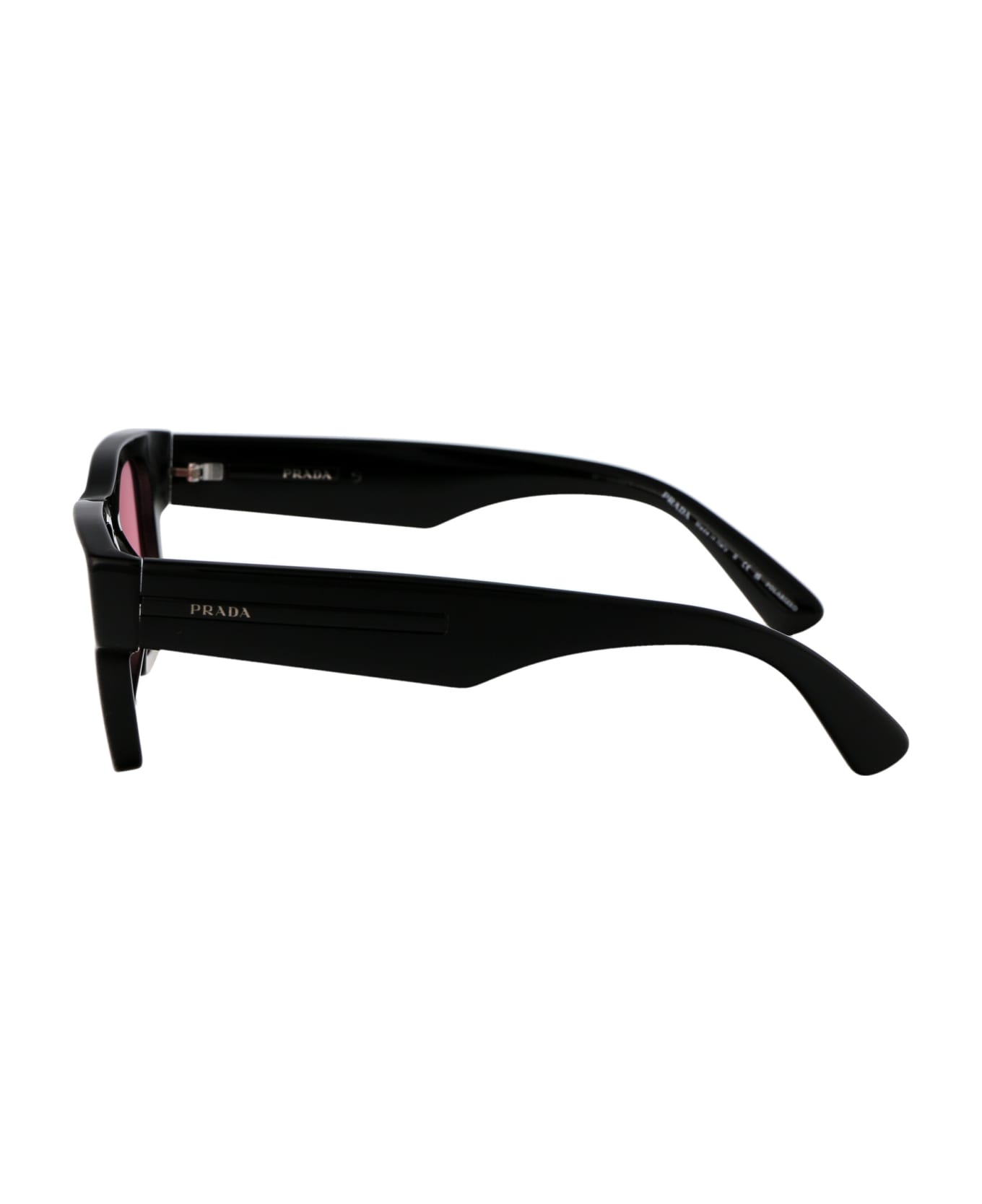 Prada Eyewear 0pr 25zs Sunglasses - 1AB05Z Black サングラス
