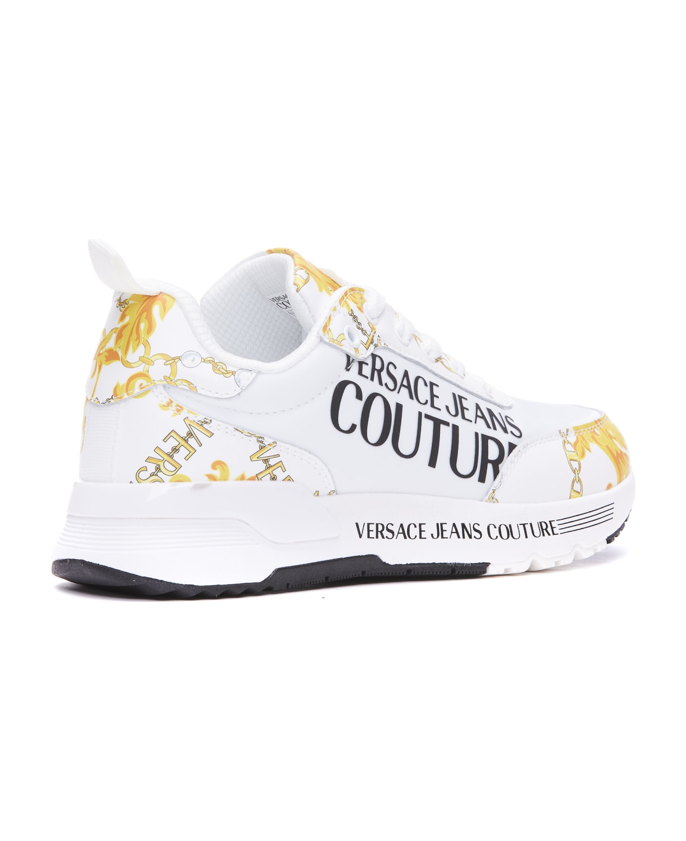 Versace Jeans Couture Chain Couture Sneakers - White