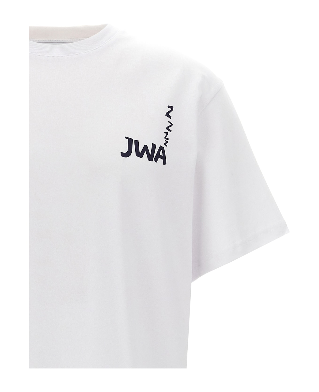J.W. Anderson Logo T-shirt - White/Black
