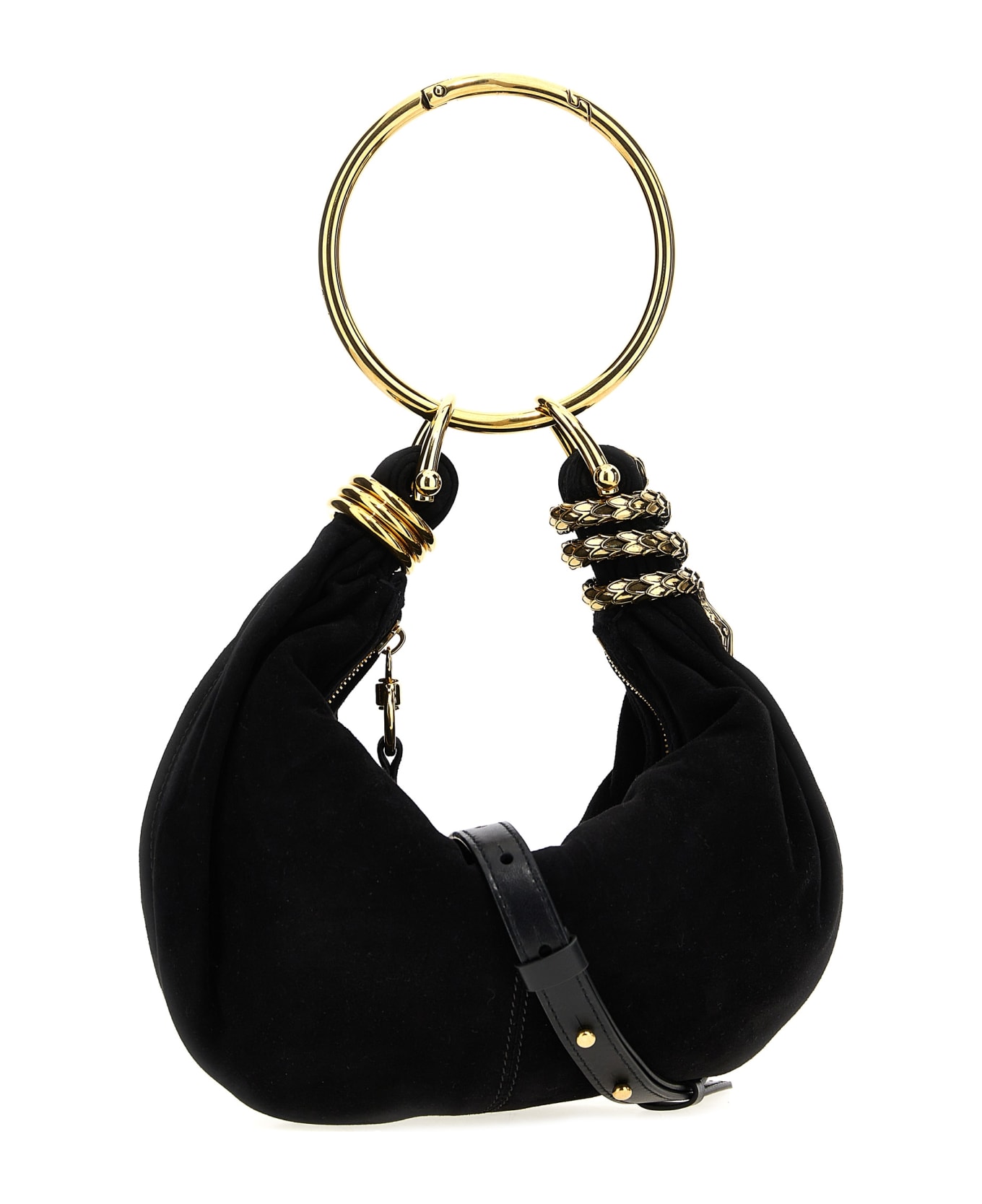 Chloé 'bracelet Hobo Bag Snake Ornament' Handbag - Black  