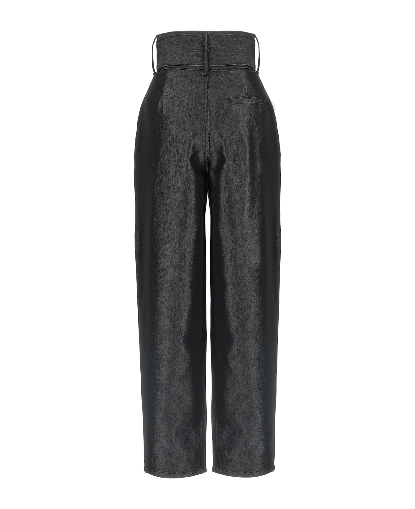 Rotate by Birger Christensen High Waist Jeans - Black  