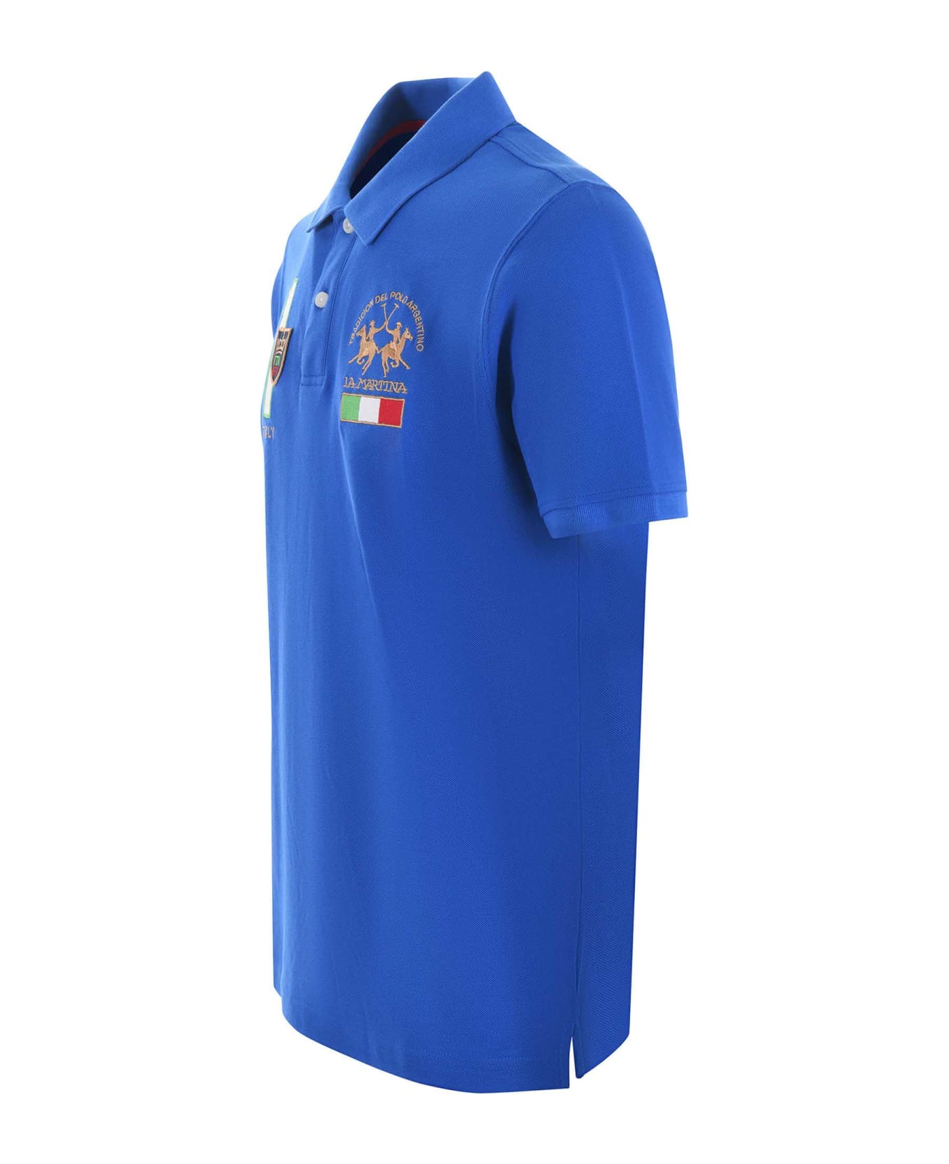 La Martina Polo Shirt - Azzurro ポロシャツ