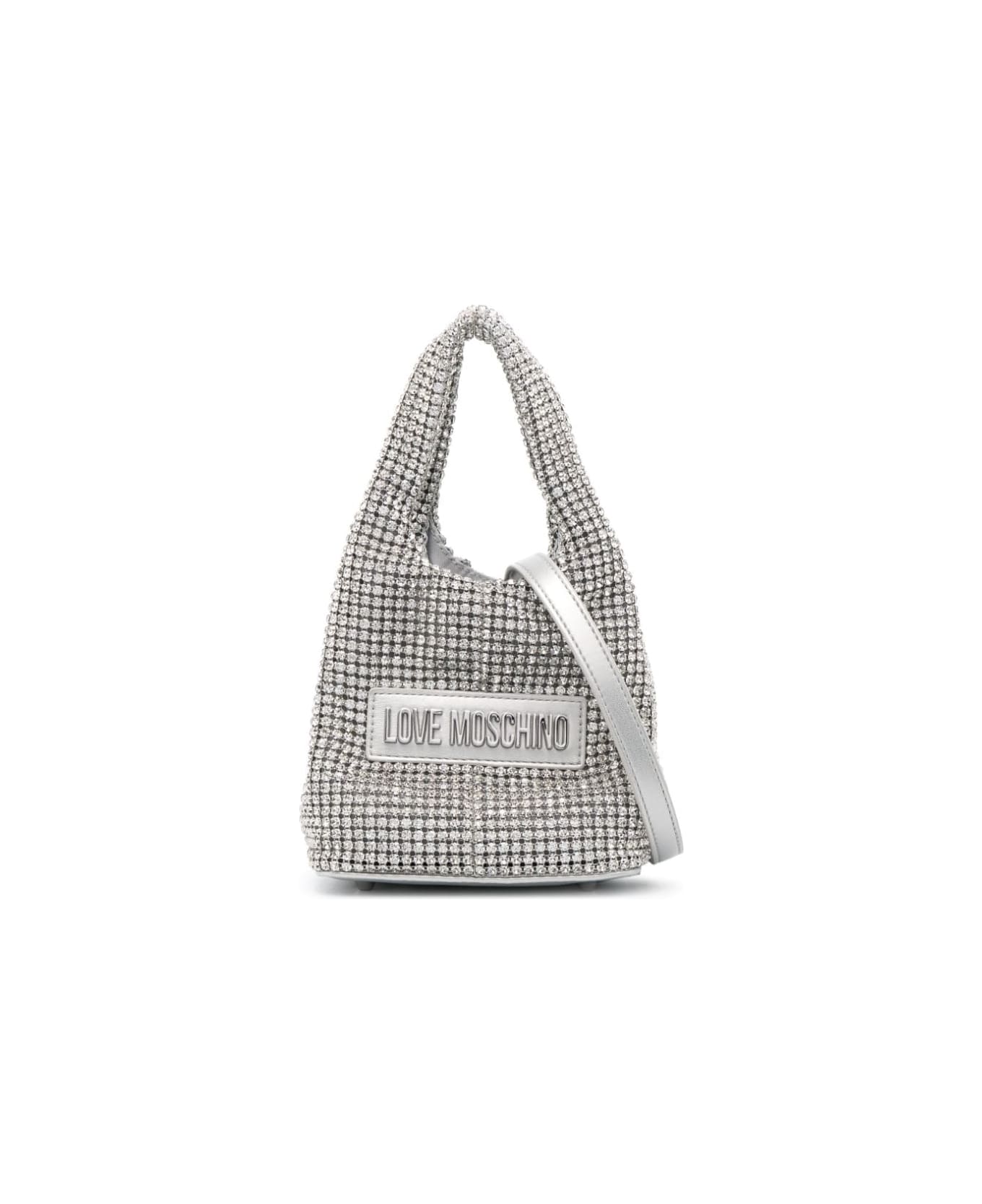 Love Moschino Stone Strass Crossbody Bag | italist
