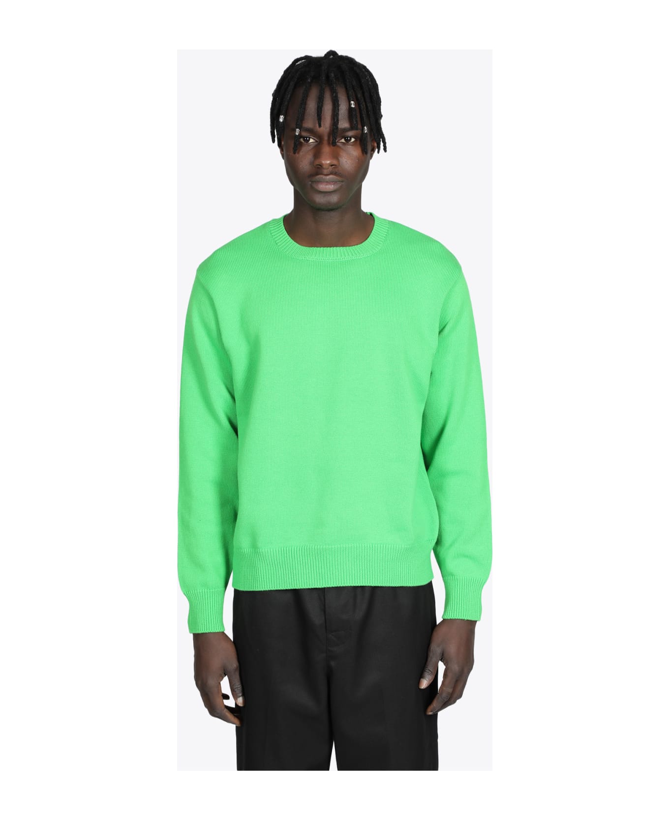 STUSSY BENT CROWN SWEATER GREEN L | nate-hospital.com