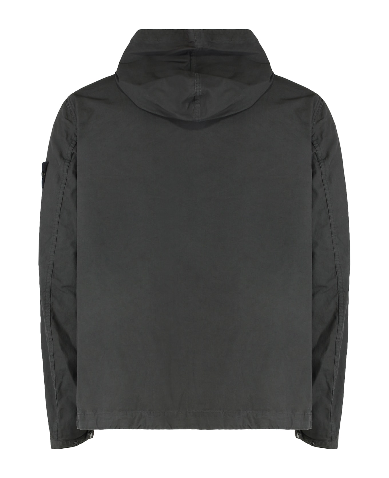 Stone Island Field Jacket With Hood - grey