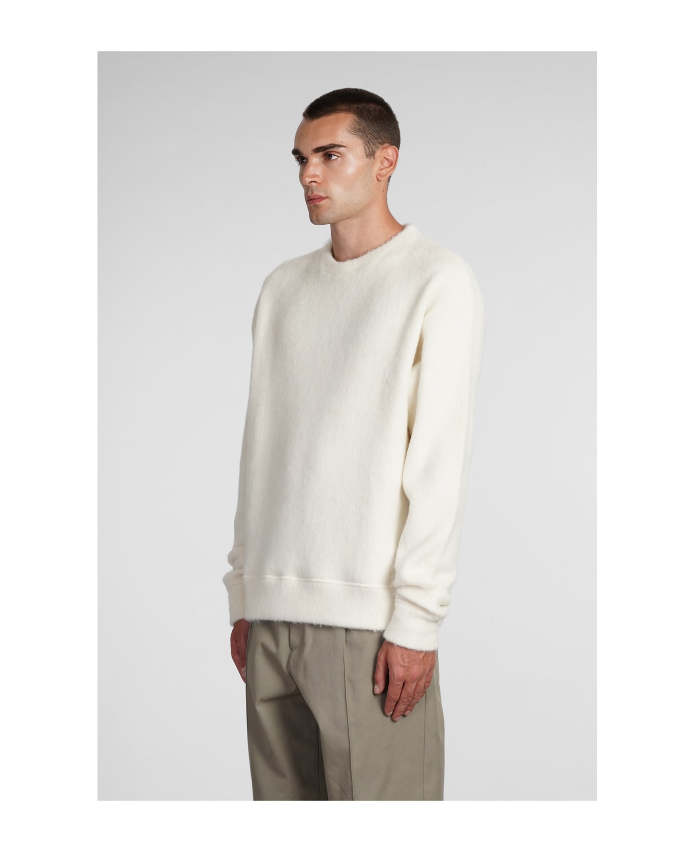 Jil Sander Knitwear In Beige Alpaca E Wool - beige