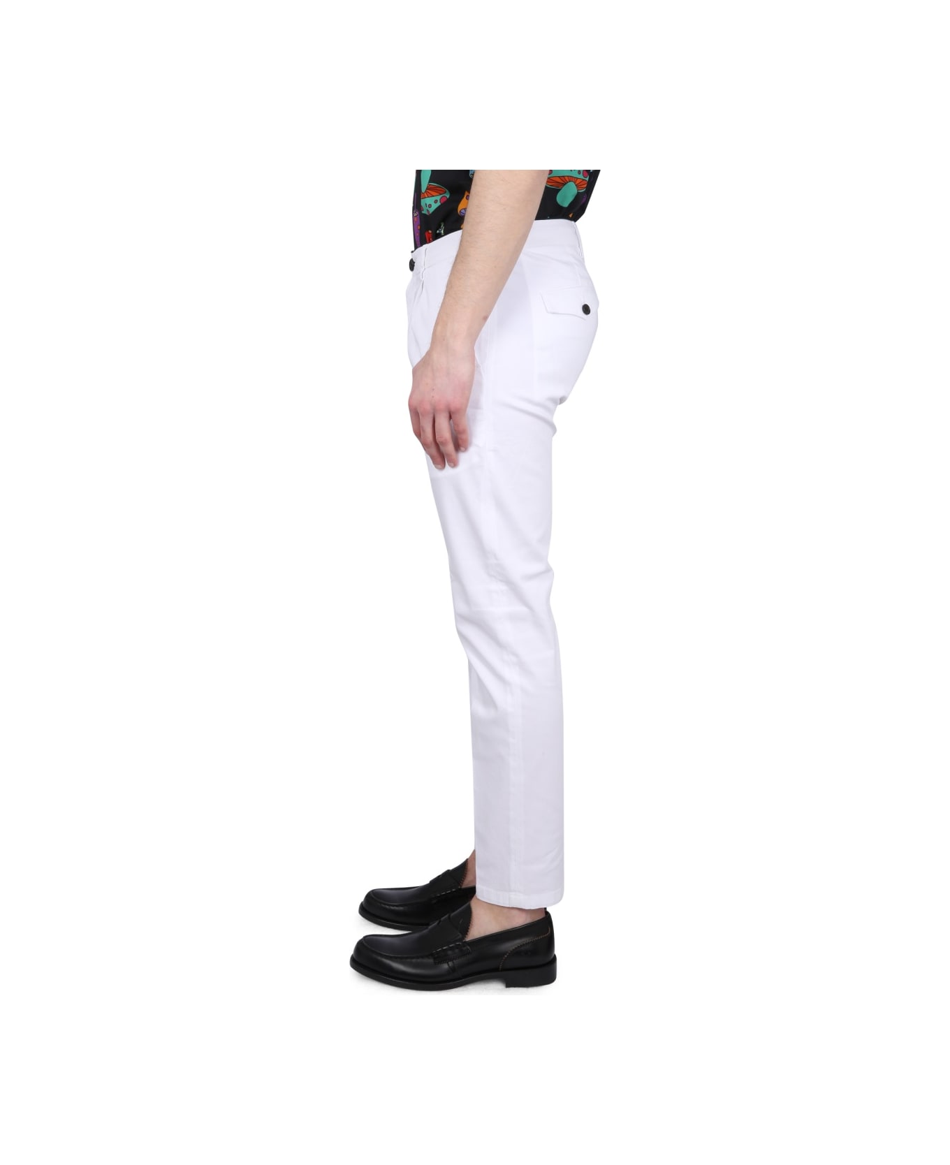 Department Five Chino Pants - WHITE