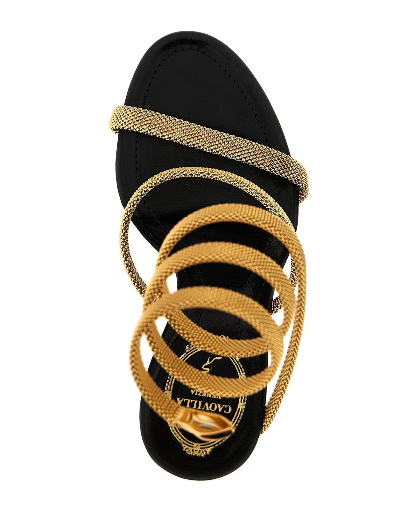 René Caovilla 'trigold Cleo' Sandals - Gold