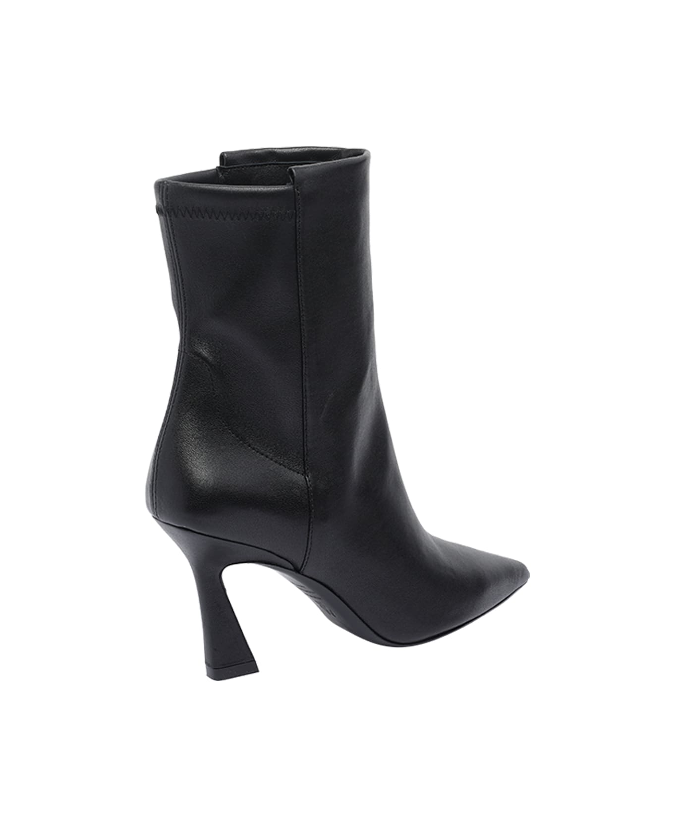 Stuart Weitzman Vinnie Pump Booties - Black