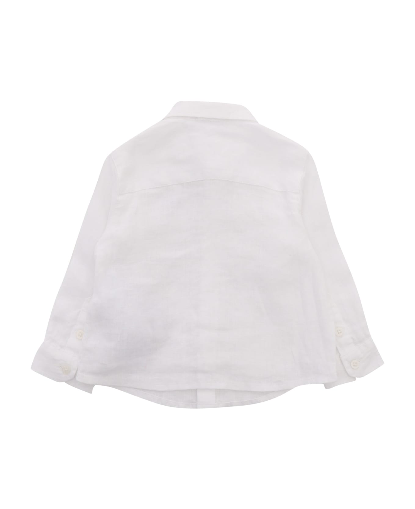 Emporio Armani White Shirt With Logo - WHITE シャツ