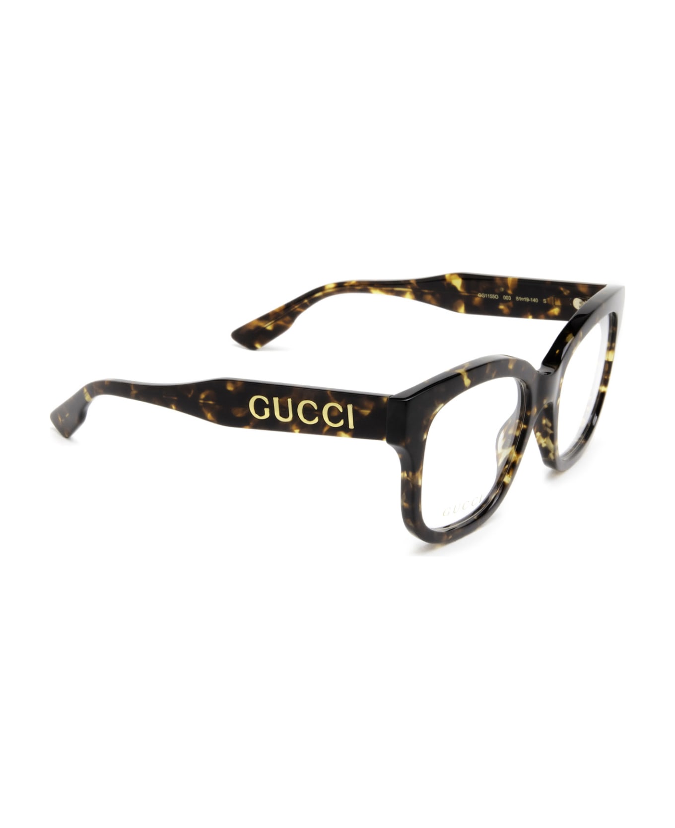 Gucci Eyewear Gg1155o Havana Glasses - Havana アイウェア