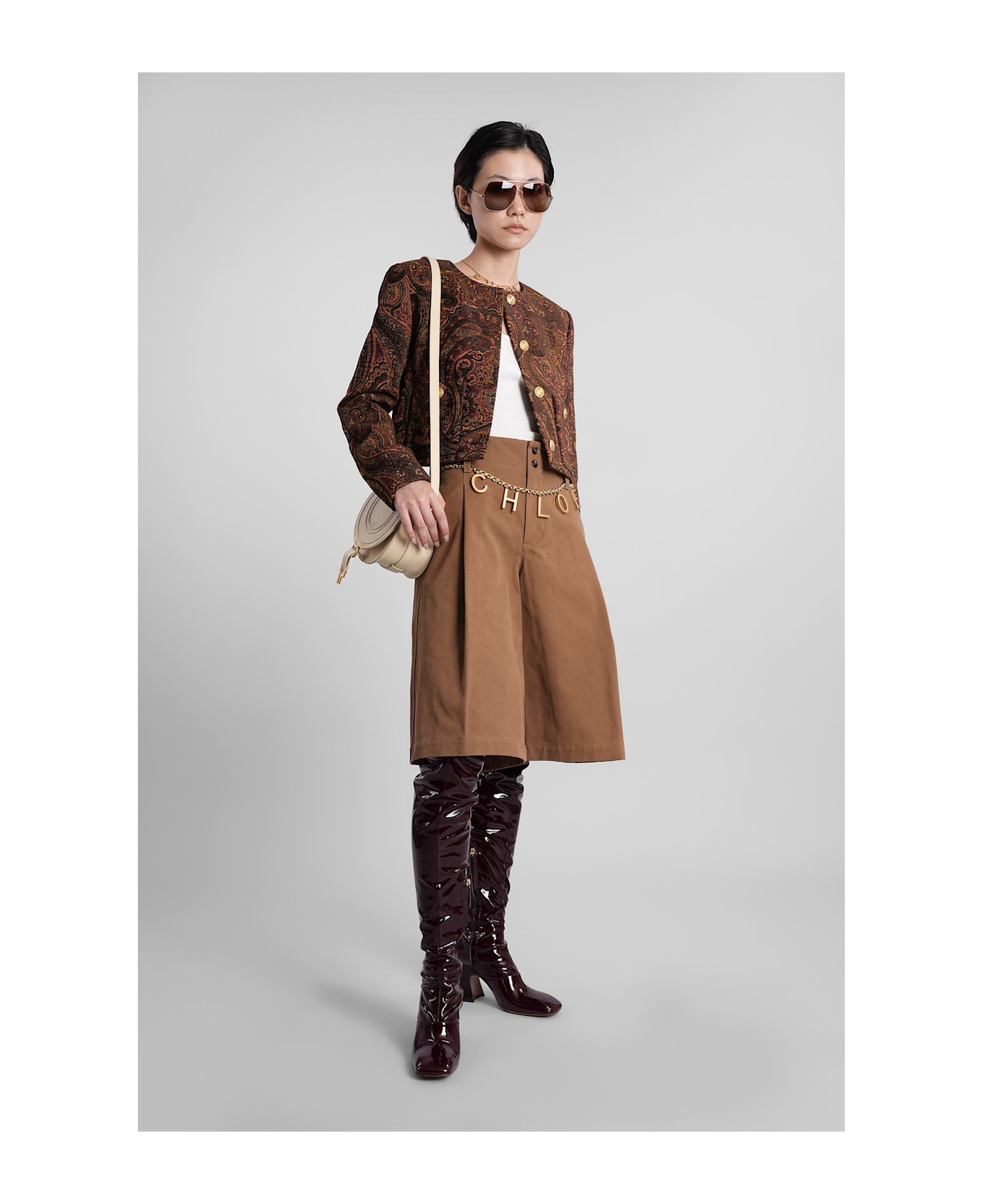 Chloé Casual Jacket In Multicolor Viscose - multicolor