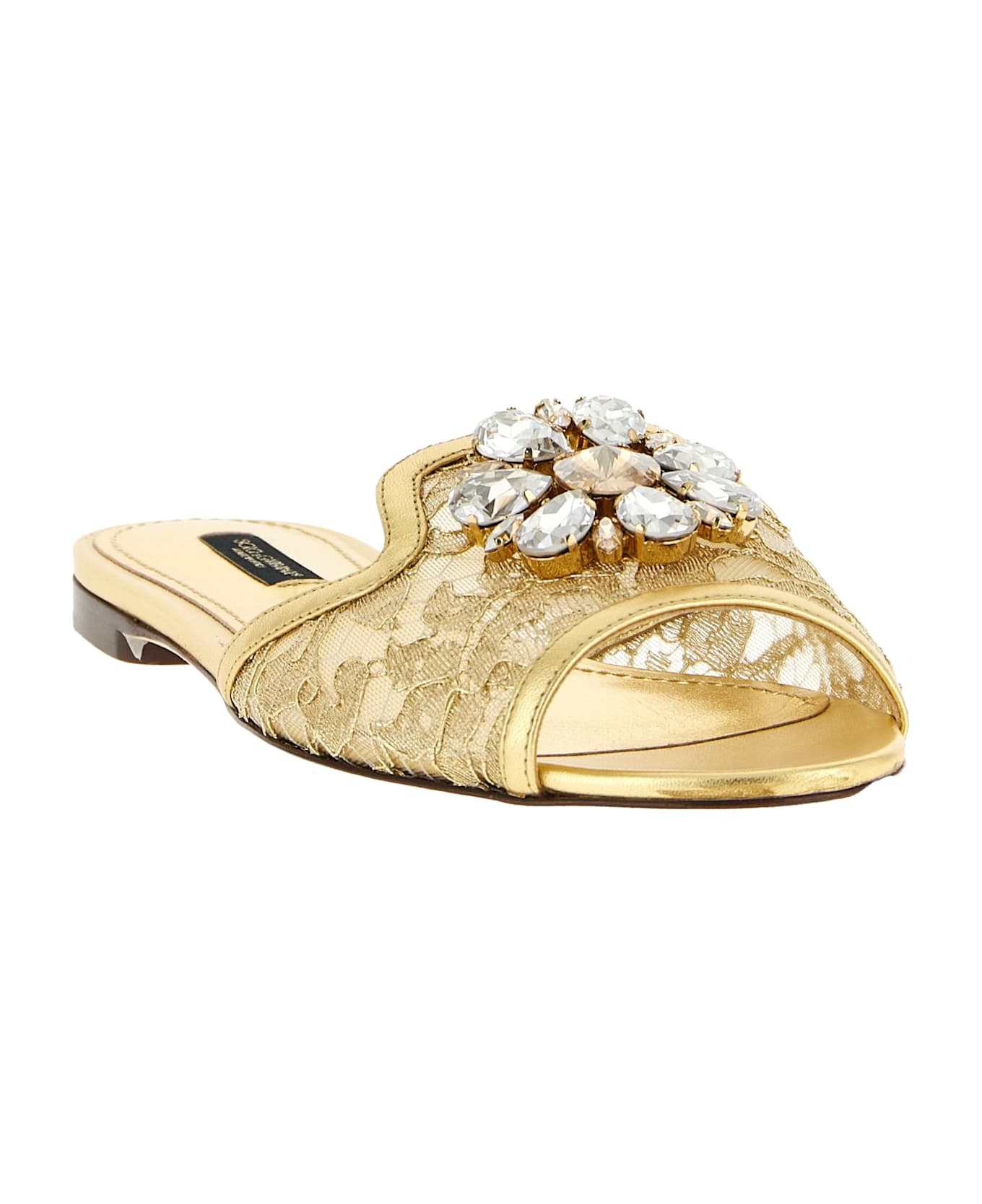 Dolce & Gabbana 'taormina' Sandals - Gold