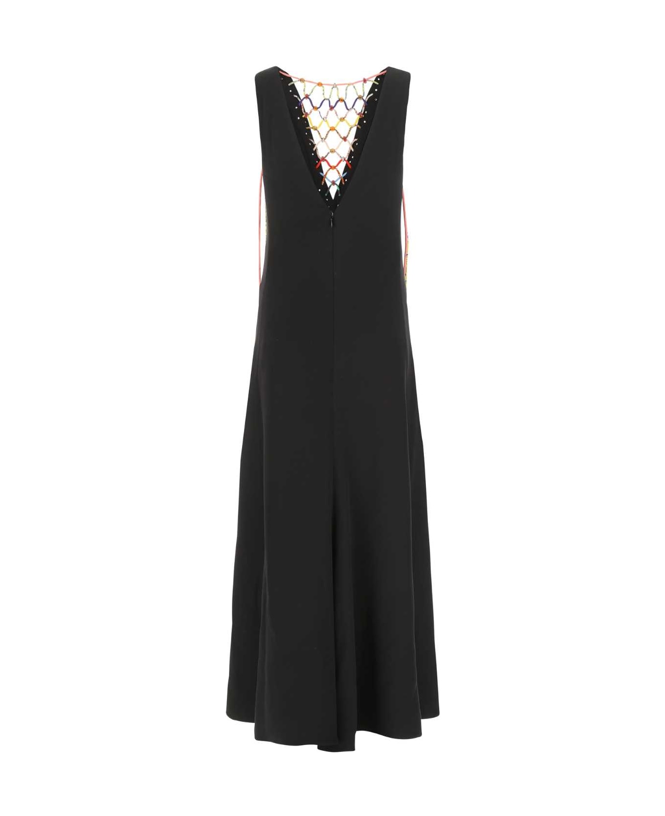 Chloé Black Silk Dress - 001 ワンピース＆ドレス