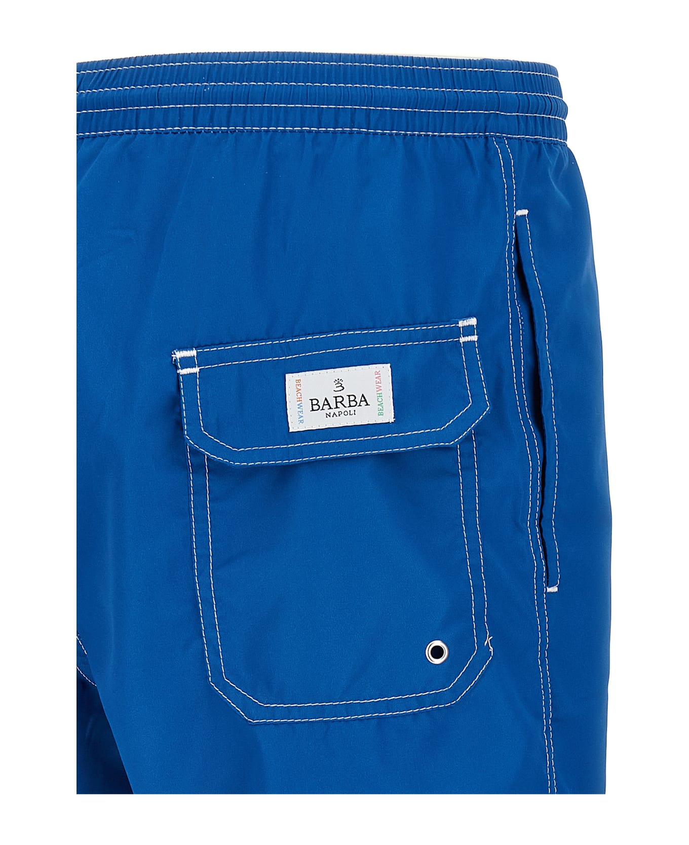Barba Napoli Short Swimsuit - Blue