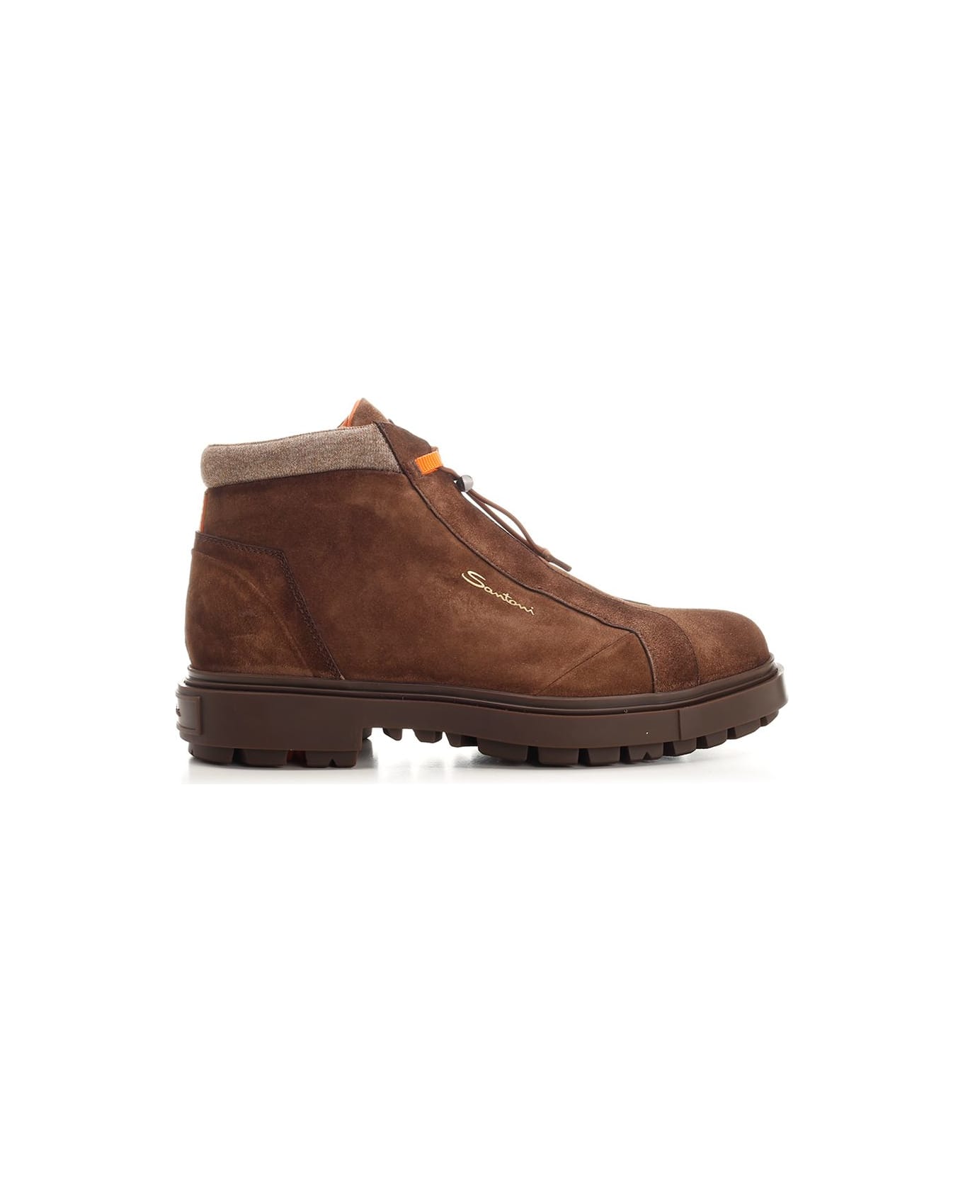 Santoni Mountain Boot - Brown