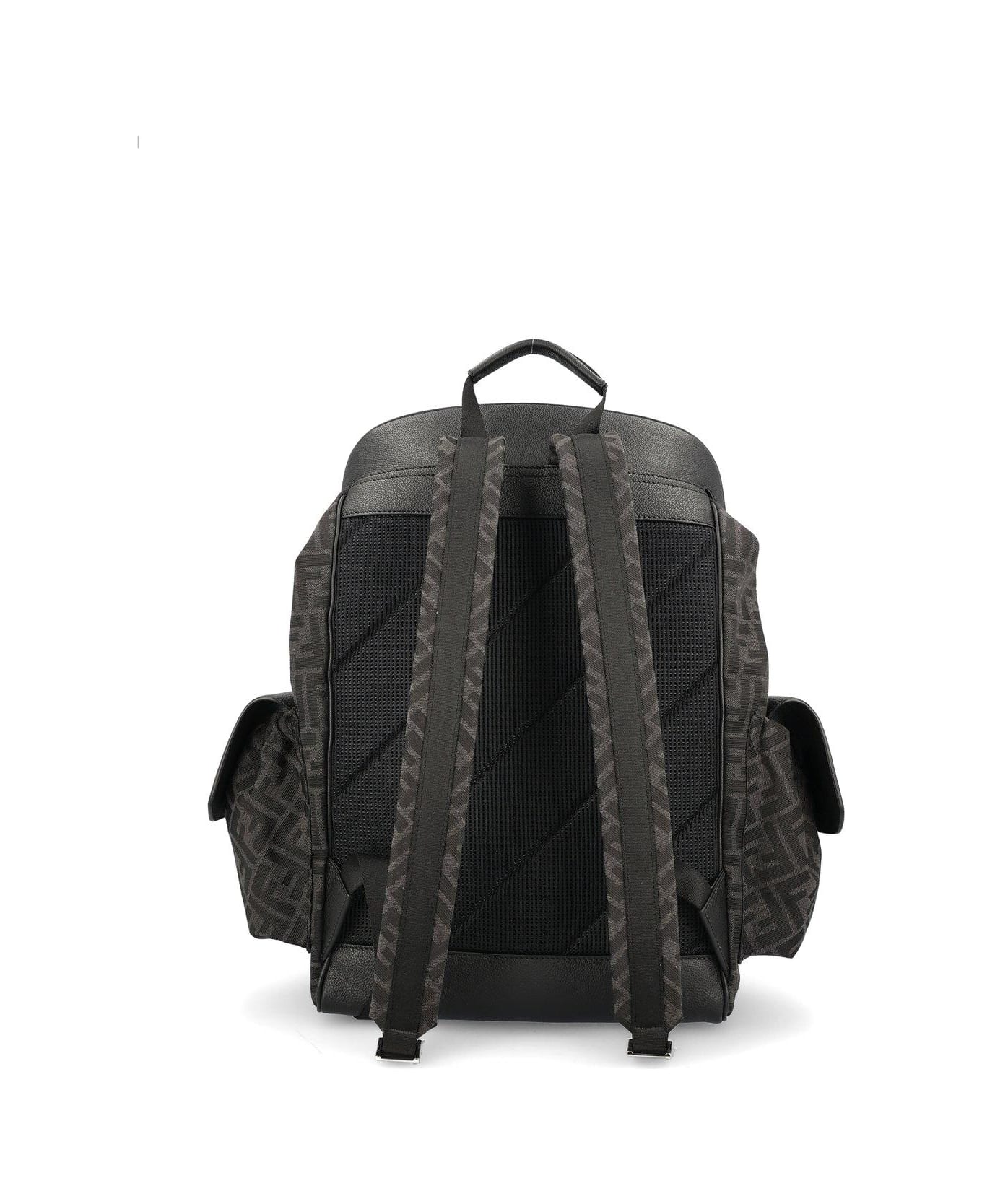 Fendi Ff Jacquard Drive Backpack