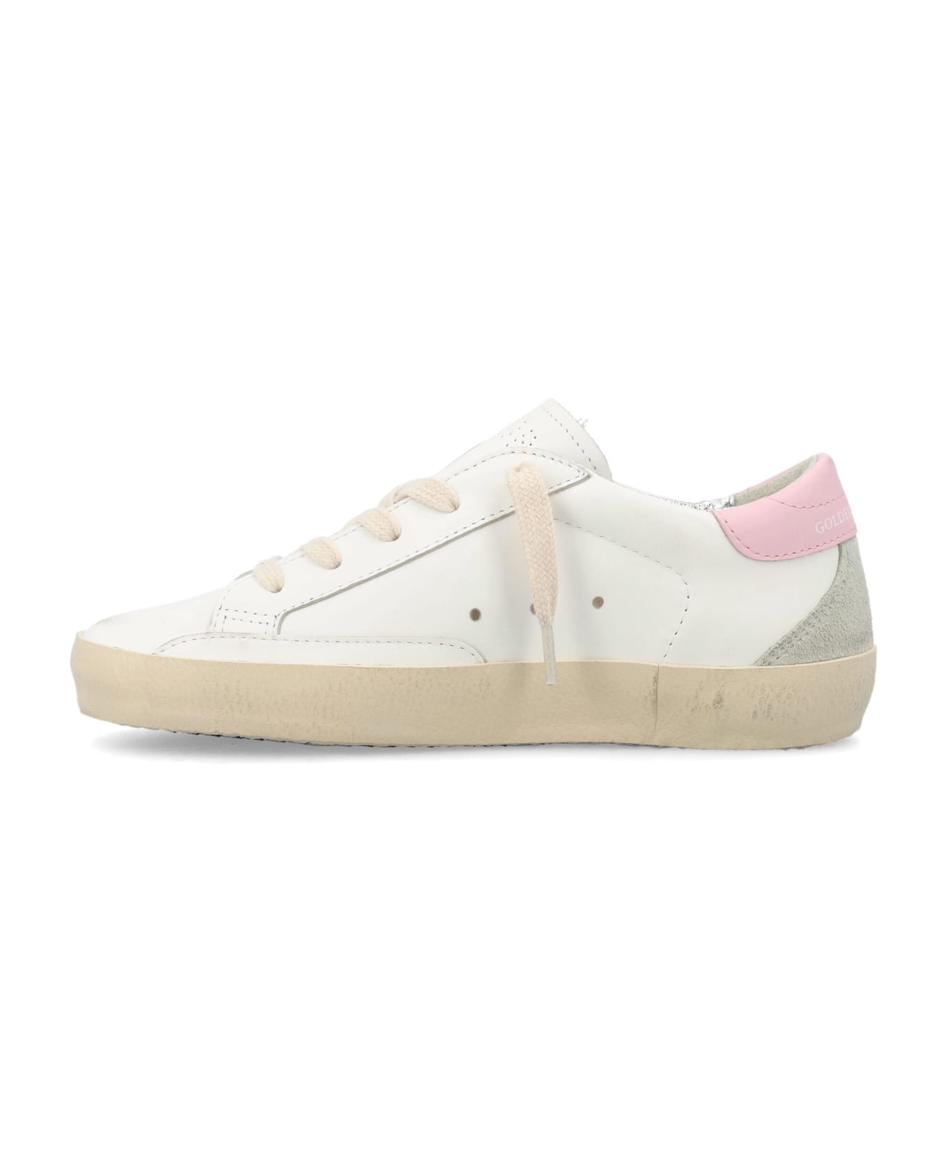 Golden Goose Super-star Classic Sneakers - WHITE/SILVER/ICE