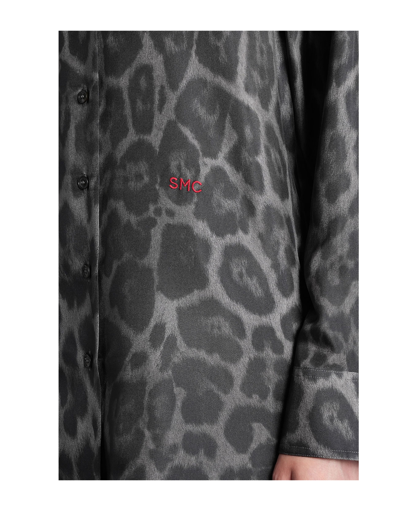 Stella McCartney Shirt In Grey Silk - grey